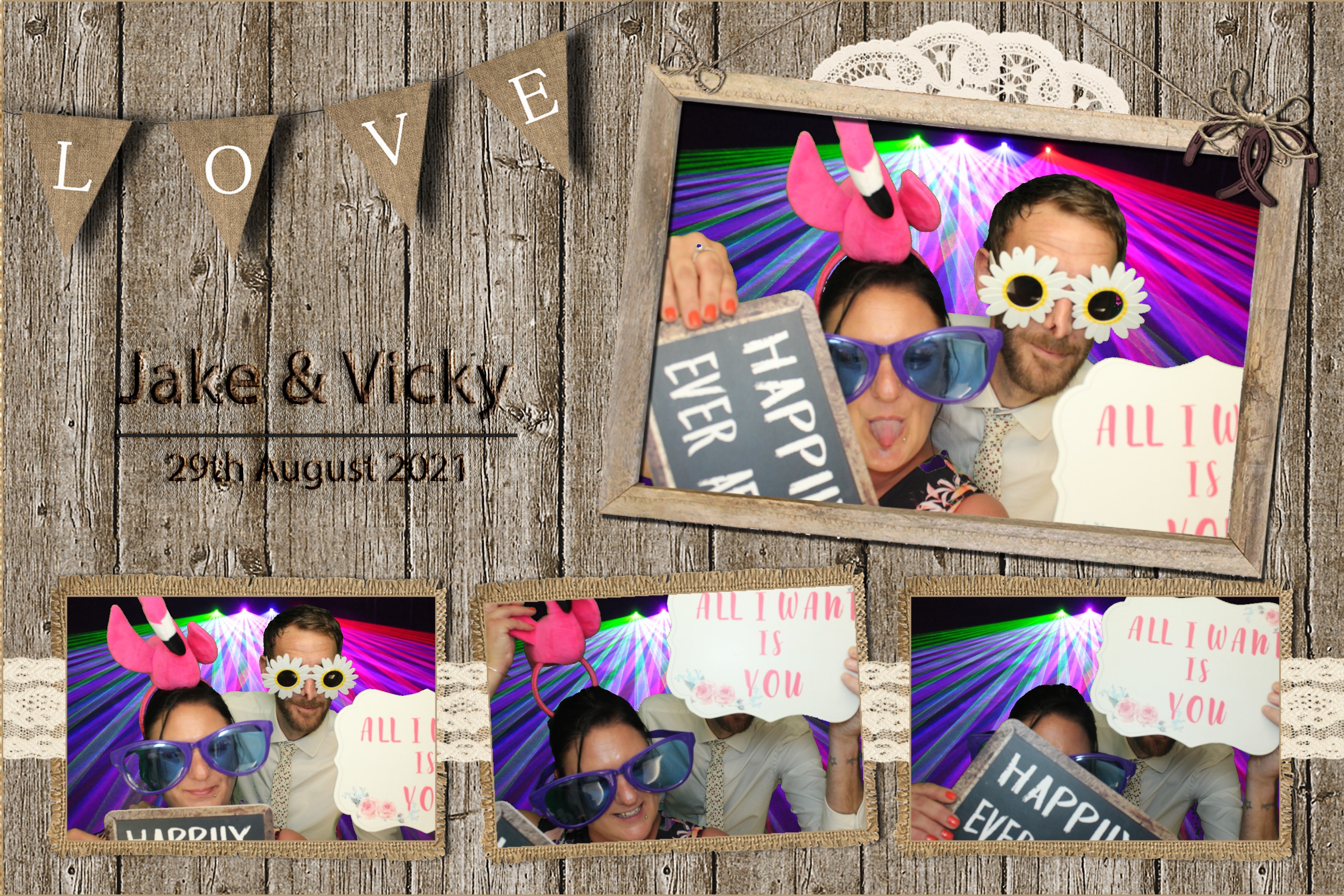 Jake & Vicky | View more photos from the event at images.mobile-photo-booth.com/u/MobilePhotoBoothUK/Jake-Vicky