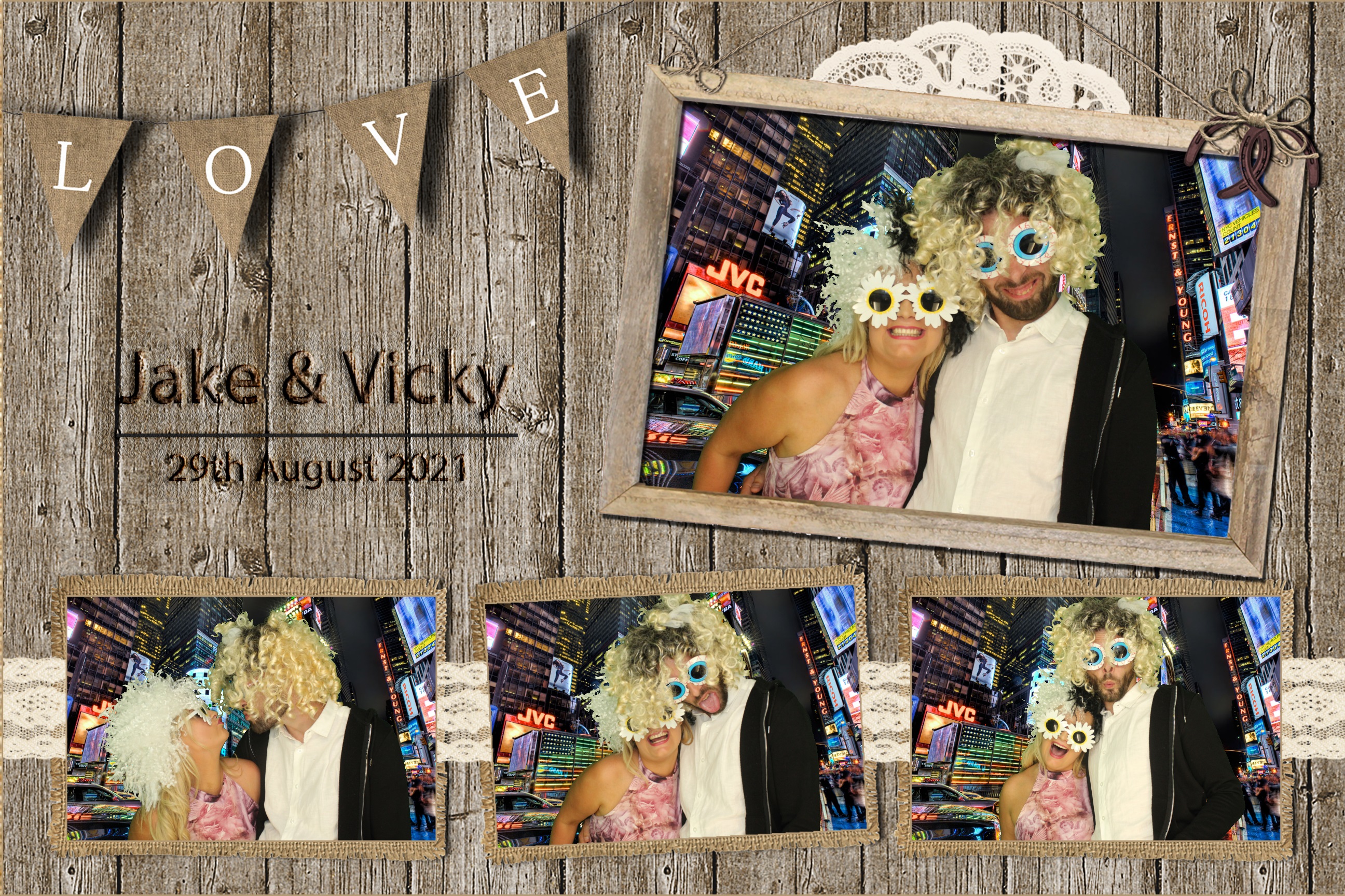 Jake & Vicky | View more photos from the event at images.mobile-photo-booth.com/u/MobilePhotoBoothUK/Jake-Vicky