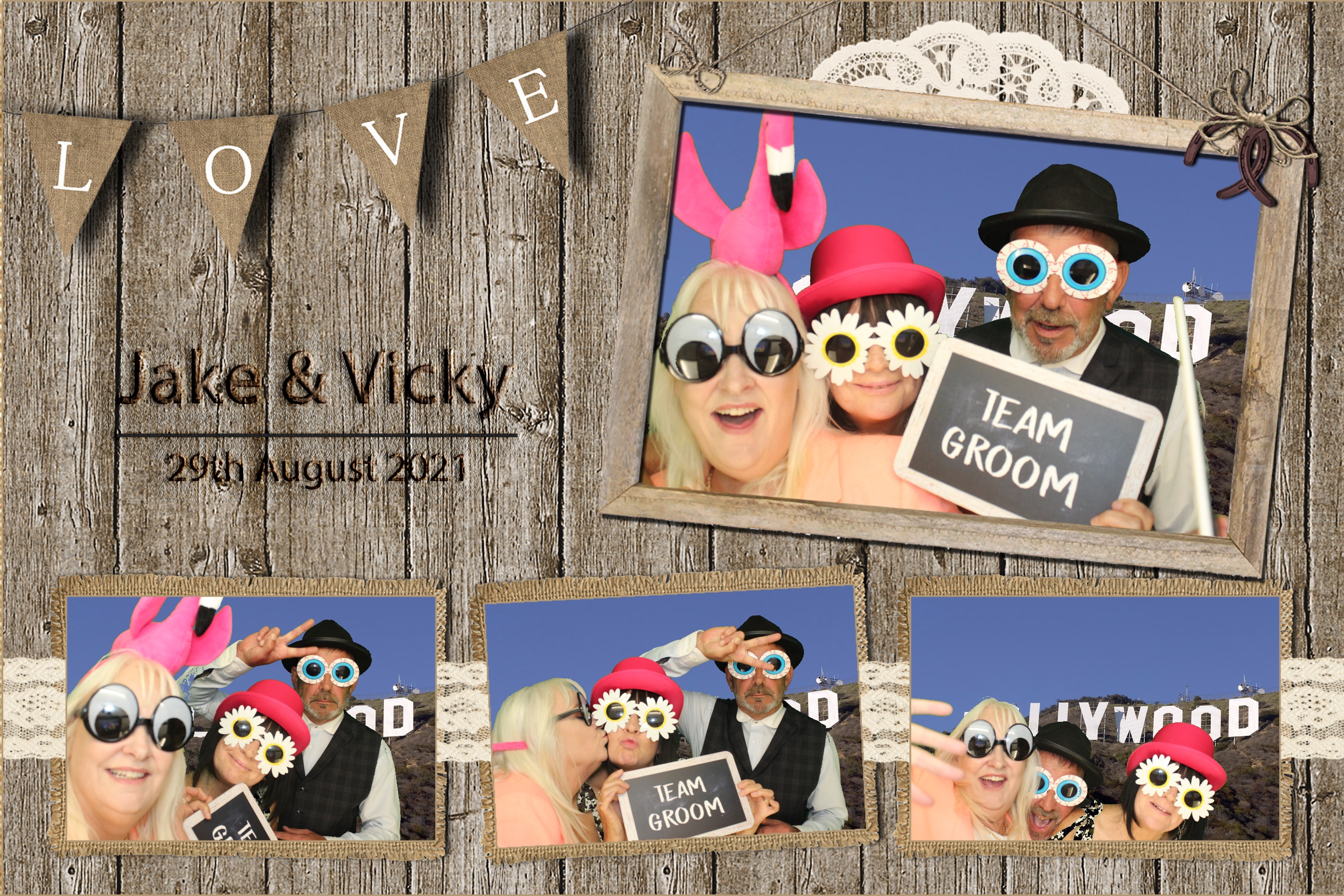 Jake & Vicky | View more photos from the event at images.mobile-photo-booth.com/u/MobilePhotoBoothUK/Jake-Vicky