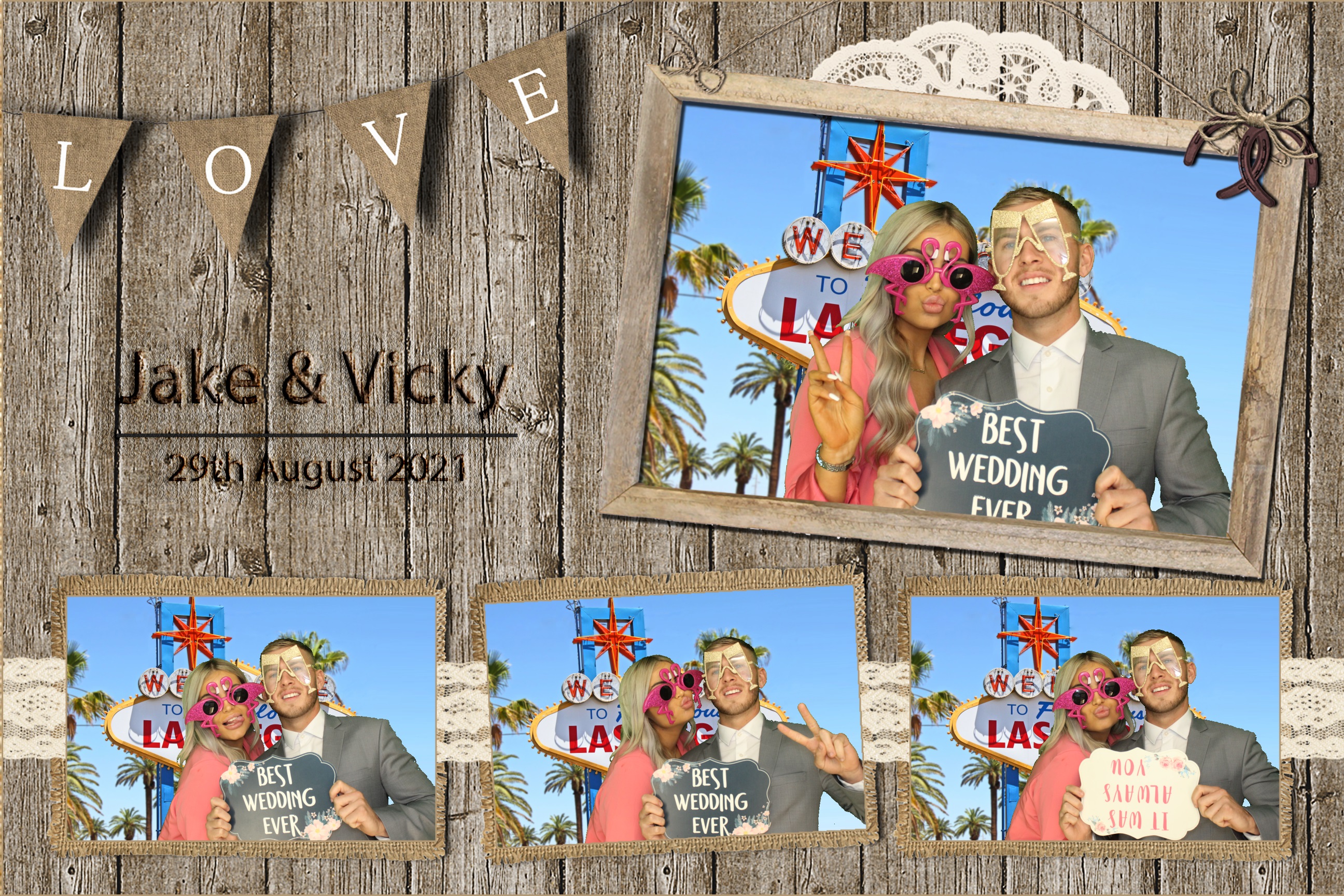 Jake & Vicky | View more photos from the event at images.mobile-photo-booth.com/u/MobilePhotoBoothUK/Jake-Vicky