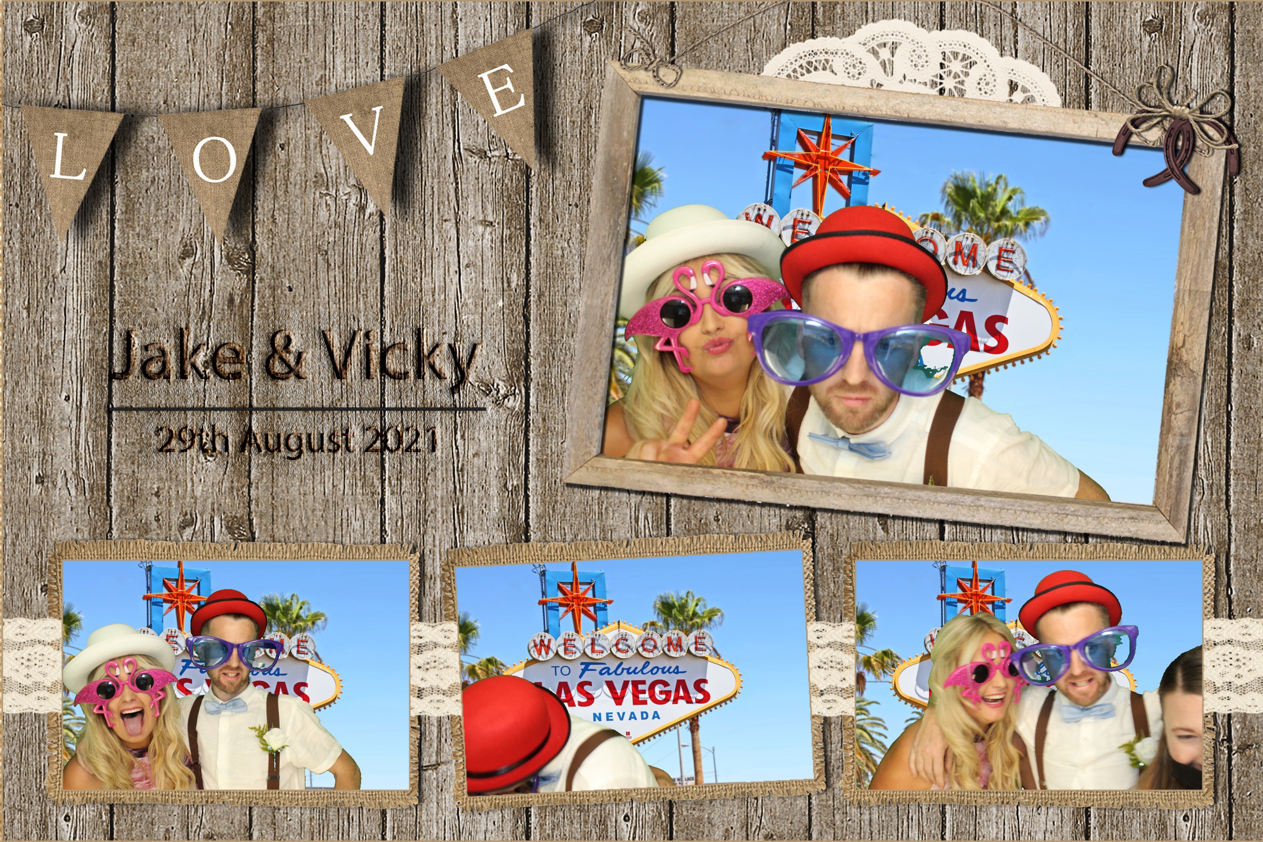 Jake & Vicky | View more photos from the event at images.mobile-photo-booth.com/u/MobilePhotoBoothUK/Jake-Vicky