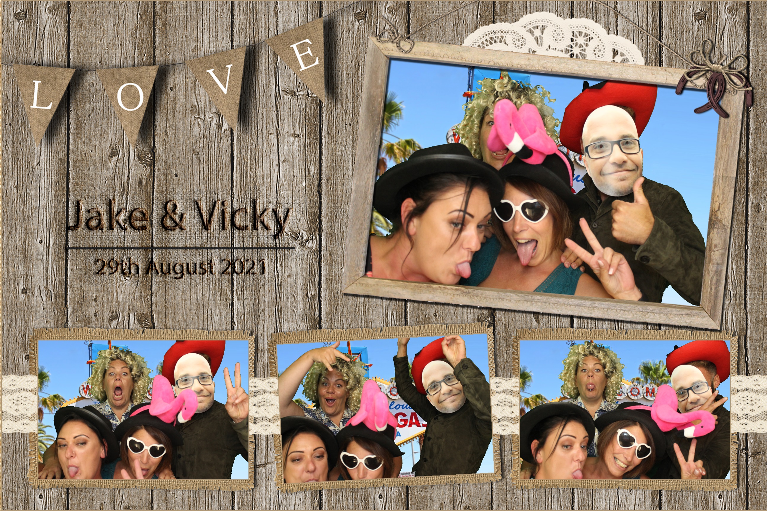 Jake & Vicky | View more photos from the event at images.mobile-photo-booth.com/u/MobilePhotoBoothUK/Jake-Vicky