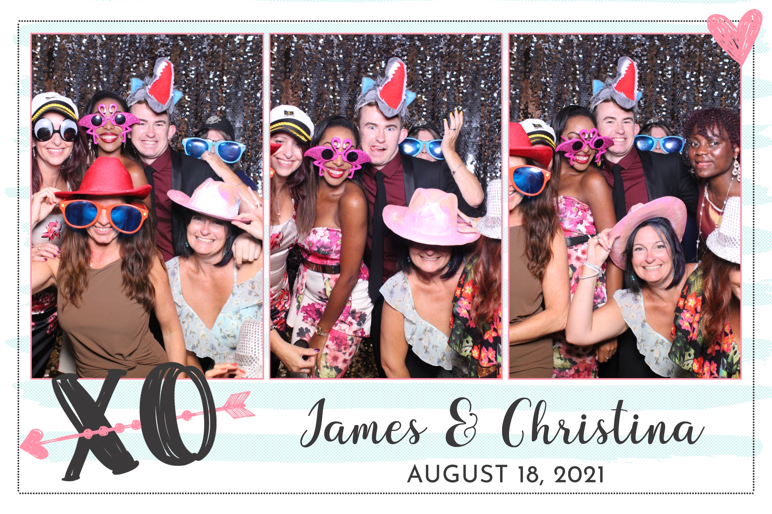 James & Christina | View more photos from the event at images.mobile-photo-booth.com/u/MobilePhotoBoothUK/James-Christina