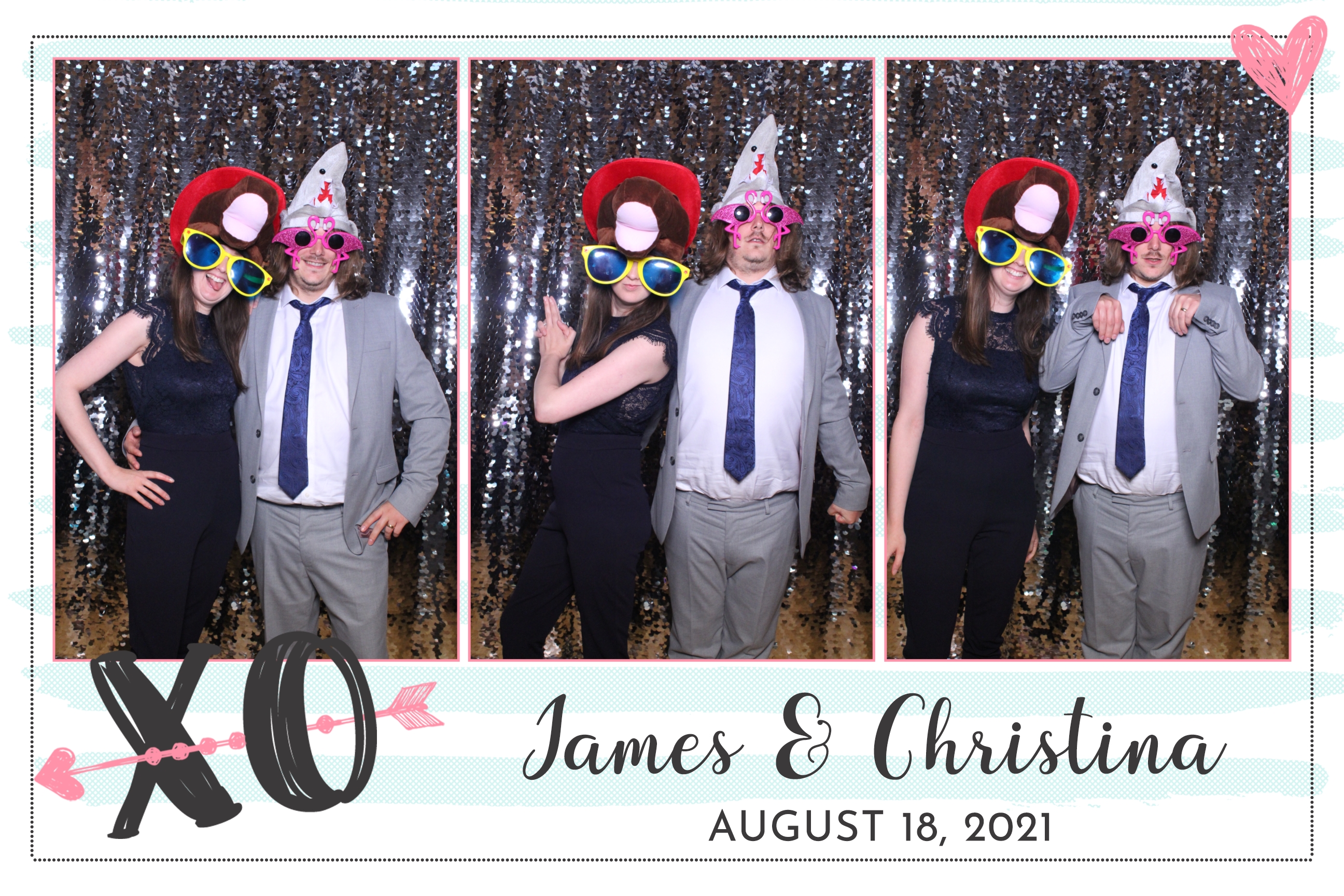 James & Christina | View more photos from the event at images.mobile-photo-booth.com/u/MobilePhotoBoothUK/James-Christina