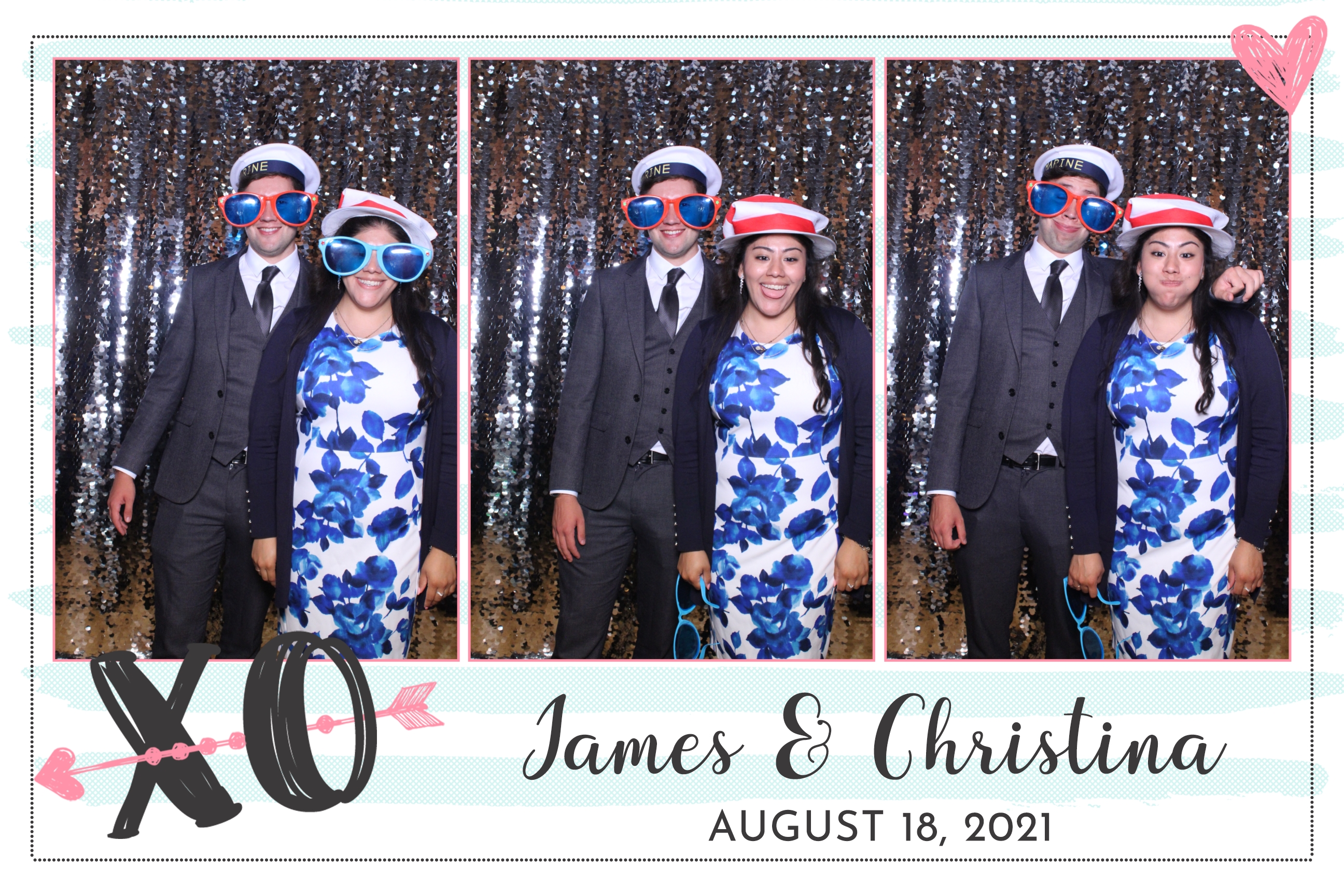 James & Christina | View more photos from the event at images.mobile-photo-booth.com/u/MobilePhotoBoothUK/James-Christina