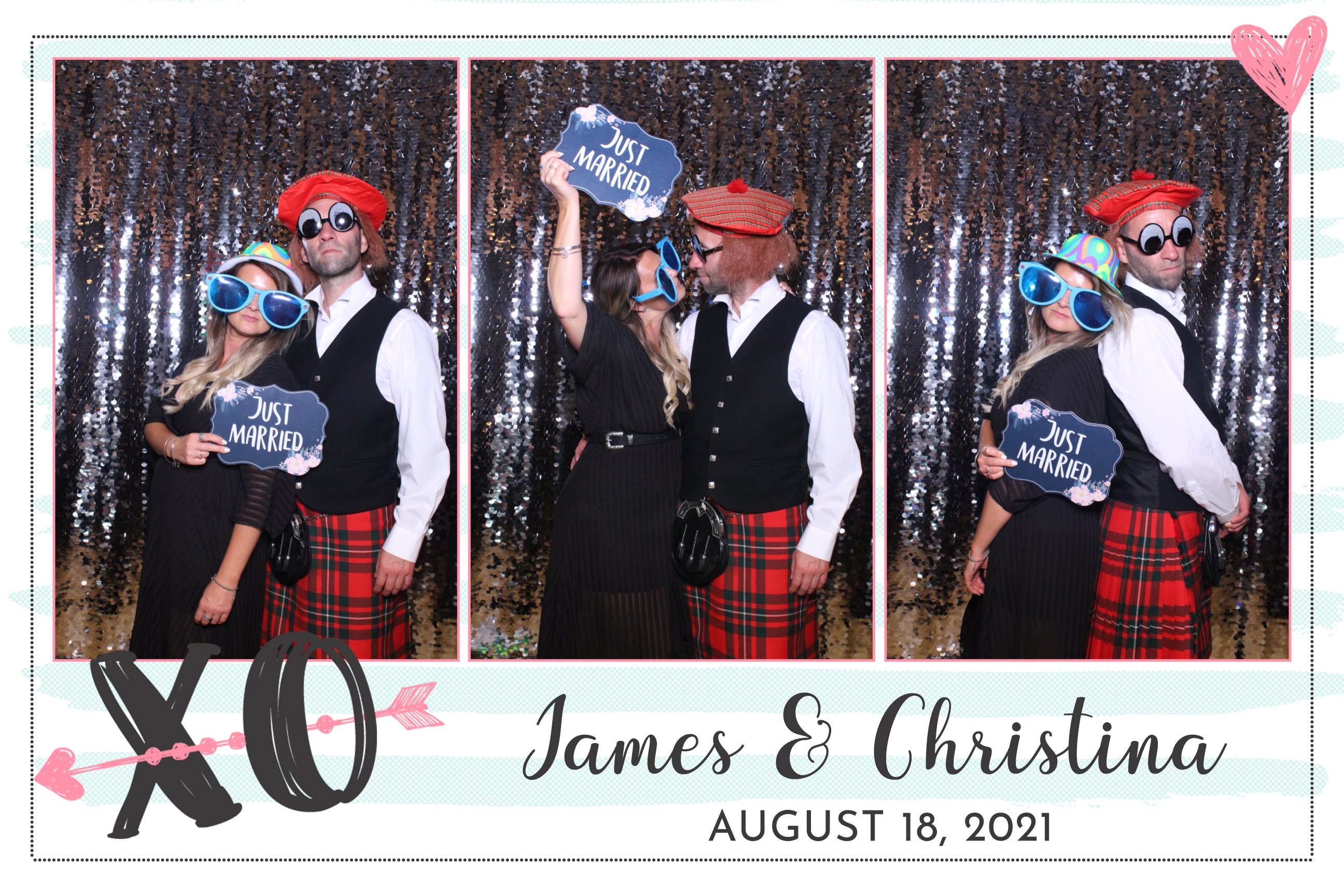 James & Christina | View more photos from the event at images.mobile-photo-booth.com/u/MobilePhotoBoothUK/James-Christina