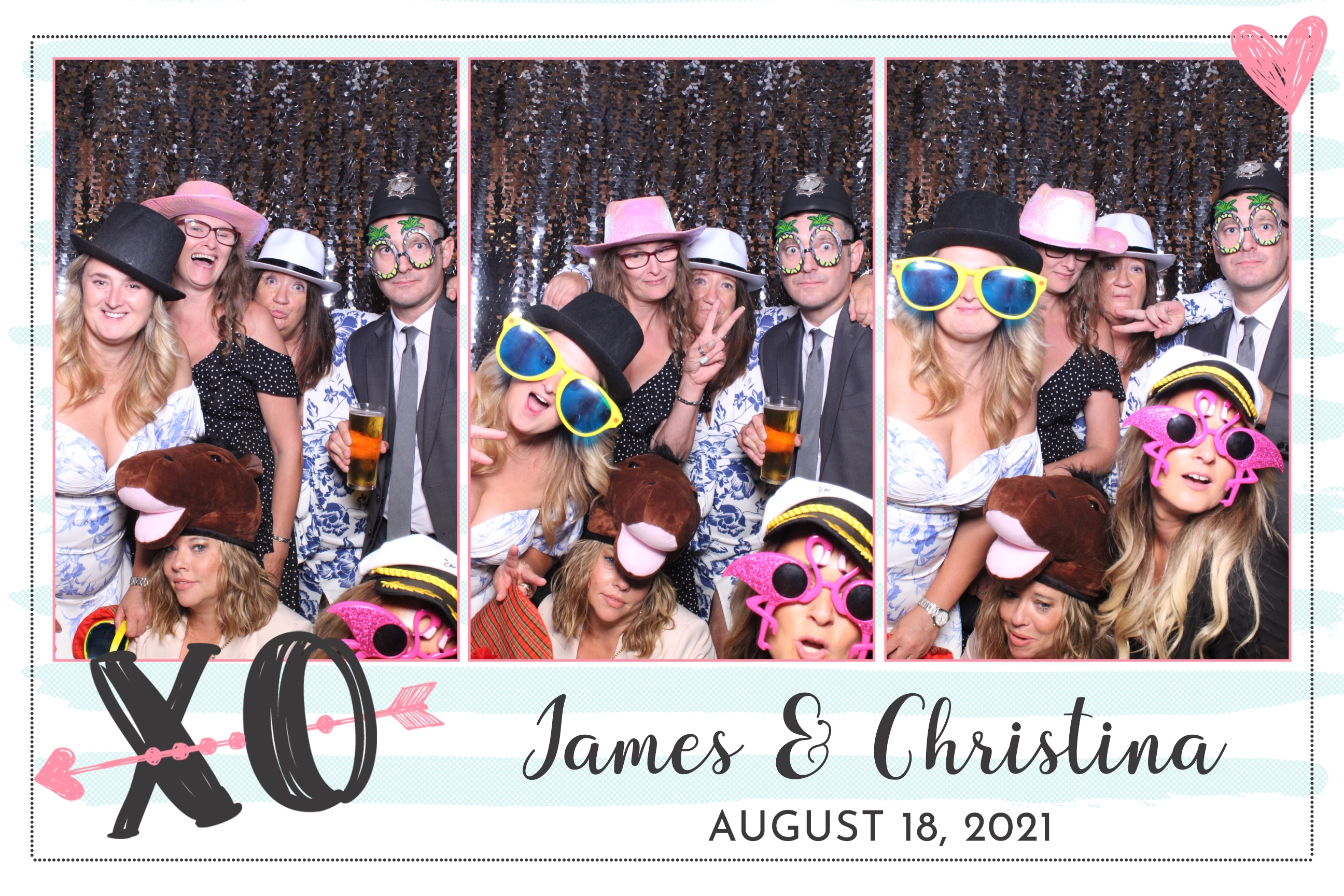 James & Christina | View more photos from the event at images.mobile-photo-booth.com/u/MobilePhotoBoothUK/James-Christina