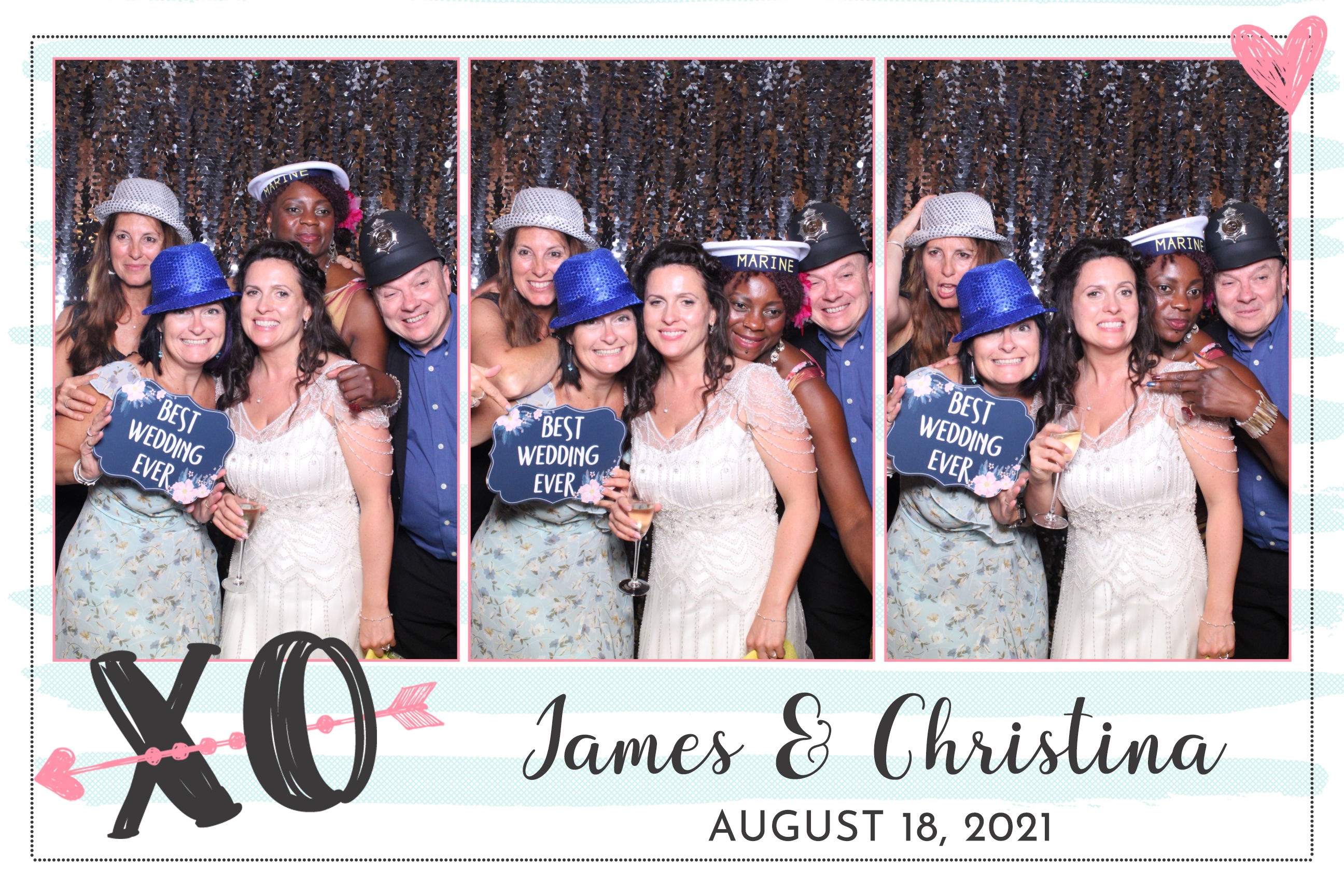 James & Christina | View more photos from the event at images.mobile-photo-booth.com/u/MobilePhotoBoothUK/James-Christina