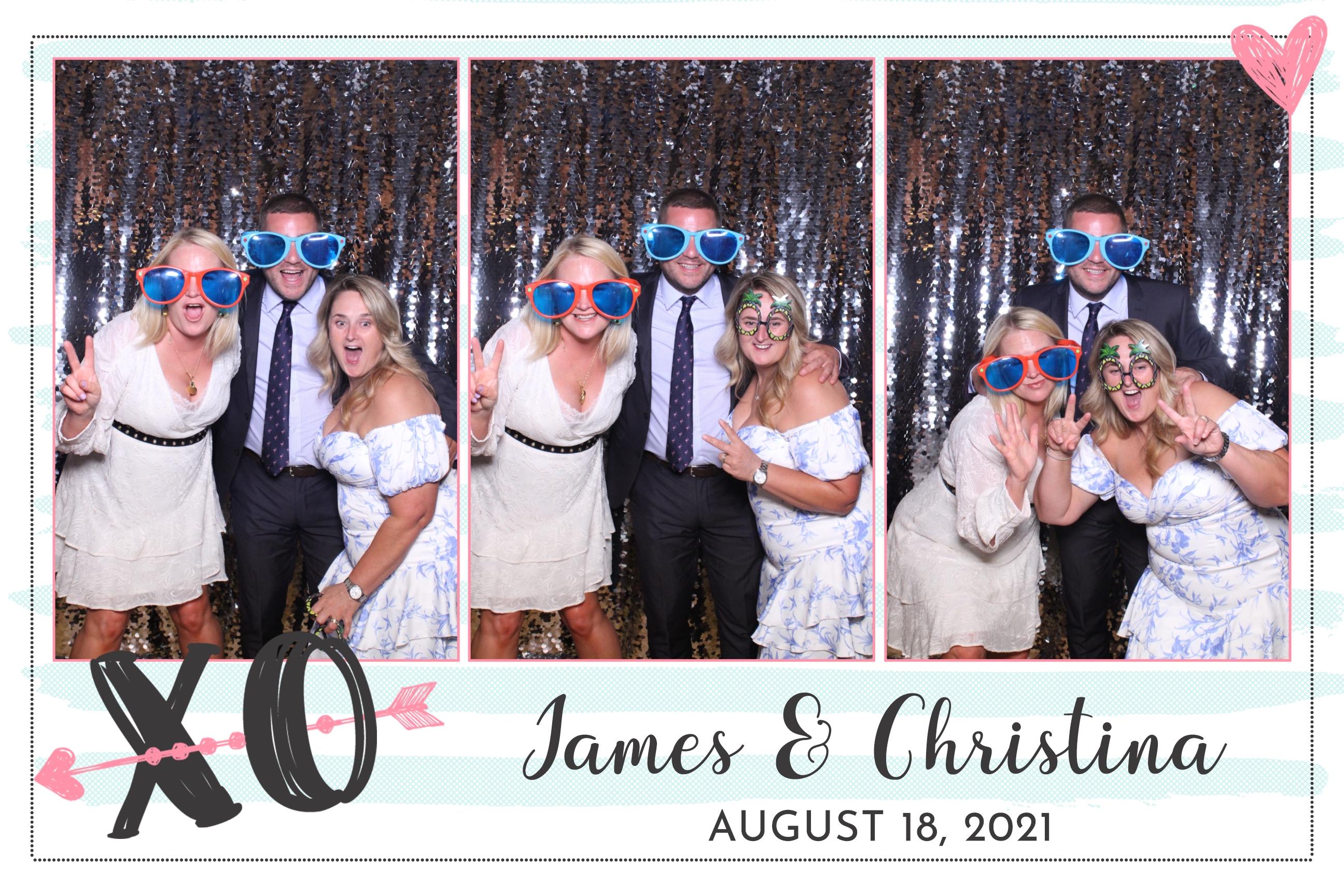 James & Christina | View more photos from the event at images.mobile-photo-booth.com/u/MobilePhotoBoothUK/James-Christina