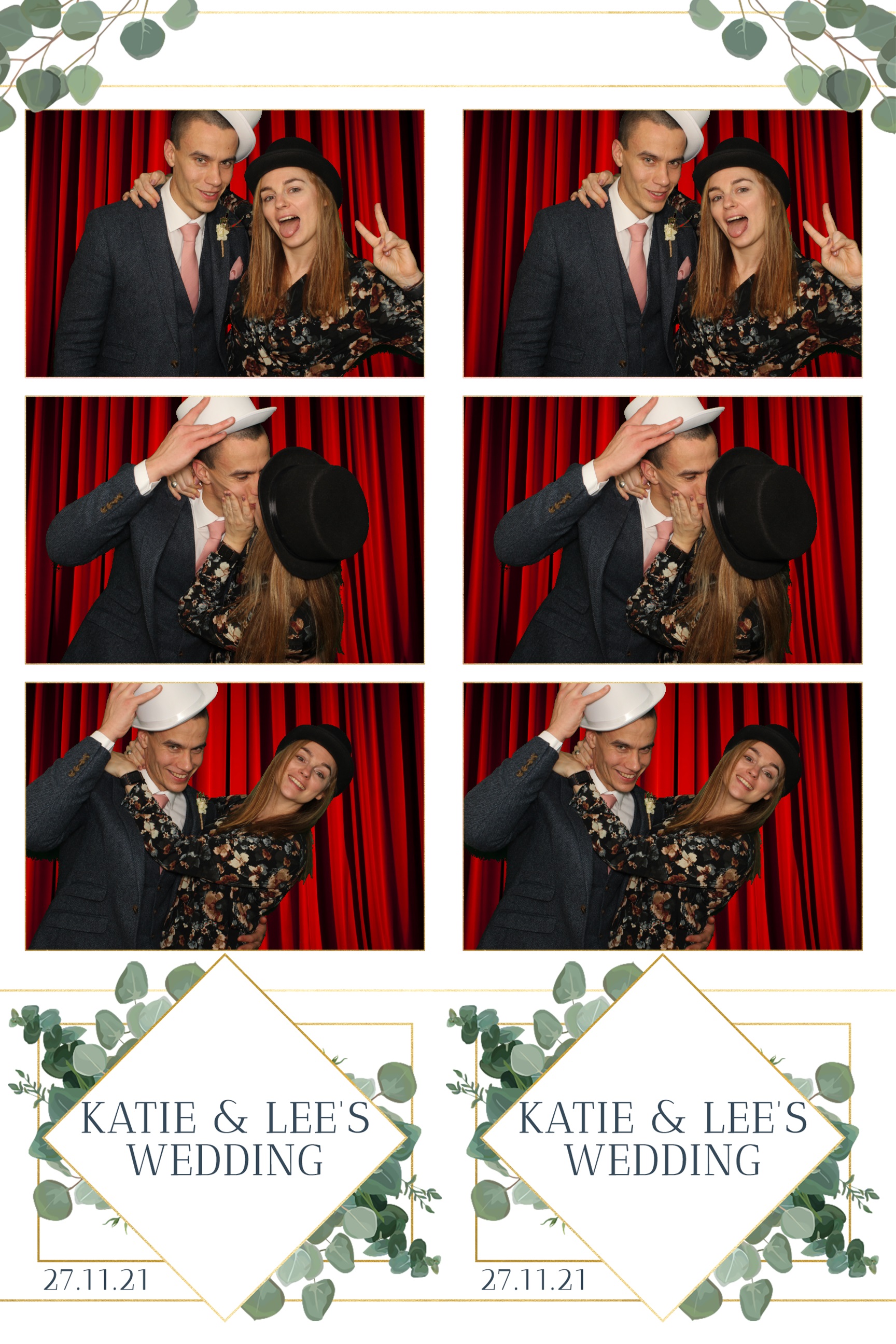Katie & Lee | View more photos from the event at images.mobile-photo-booth.com/u/MobilePhotoBoothUK/Katie-Lee