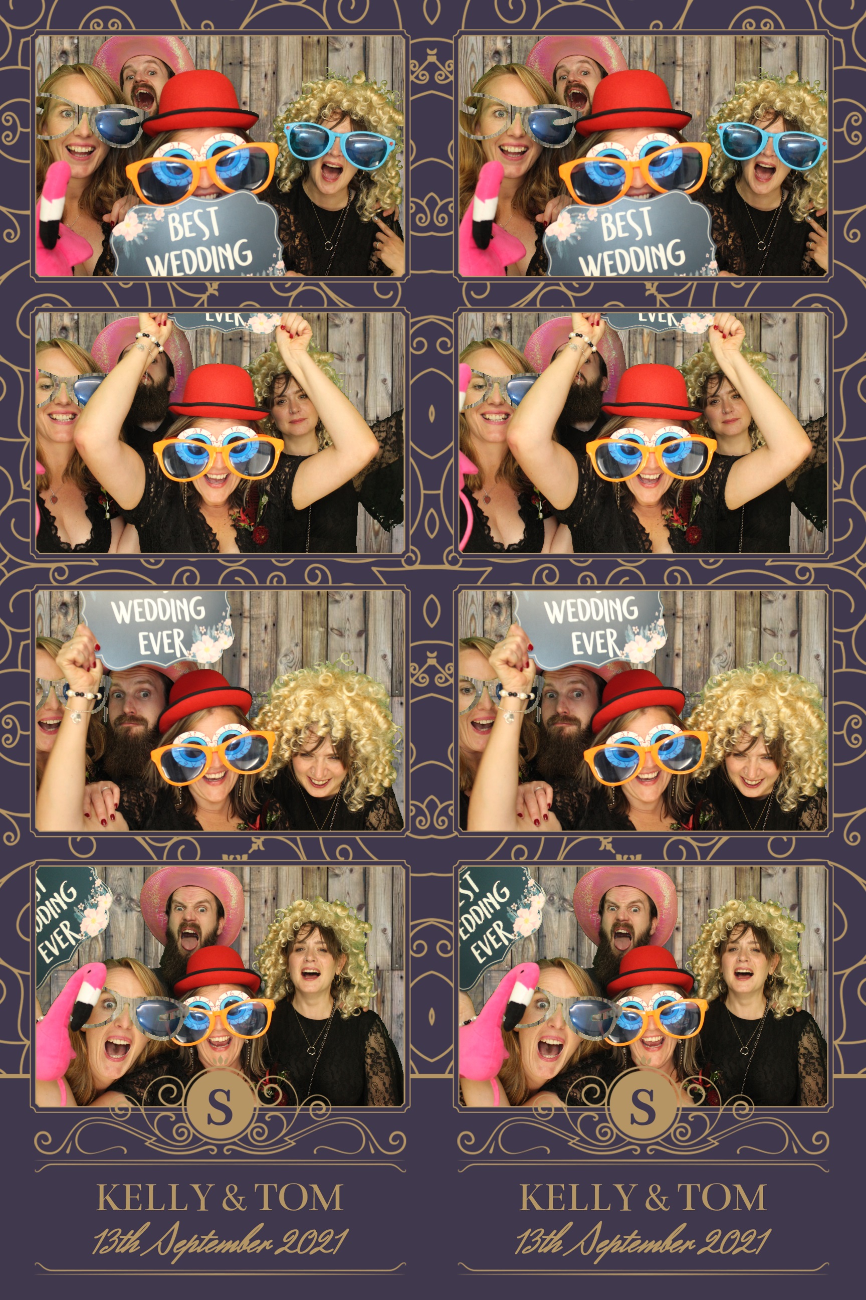 Kelly & Tom | View more photos from the event at images.mobile-photo-booth.com/u/MobilePhotoBoothUK/Kelly-Tom
