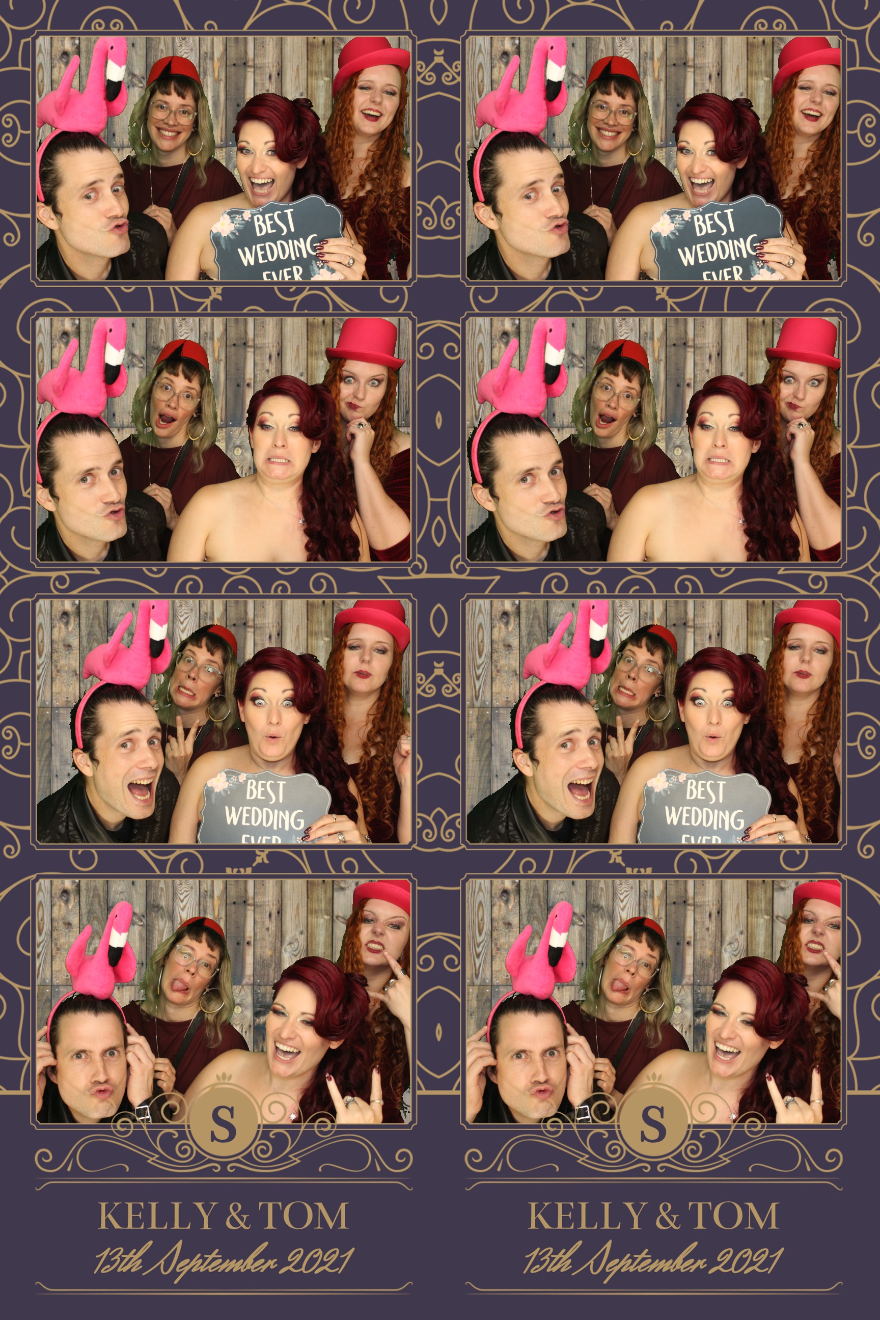 Kelly & Tom | View more photos from the event at images.mobile-photo-booth.com/u/MobilePhotoBoothUK/Kelly-Tom