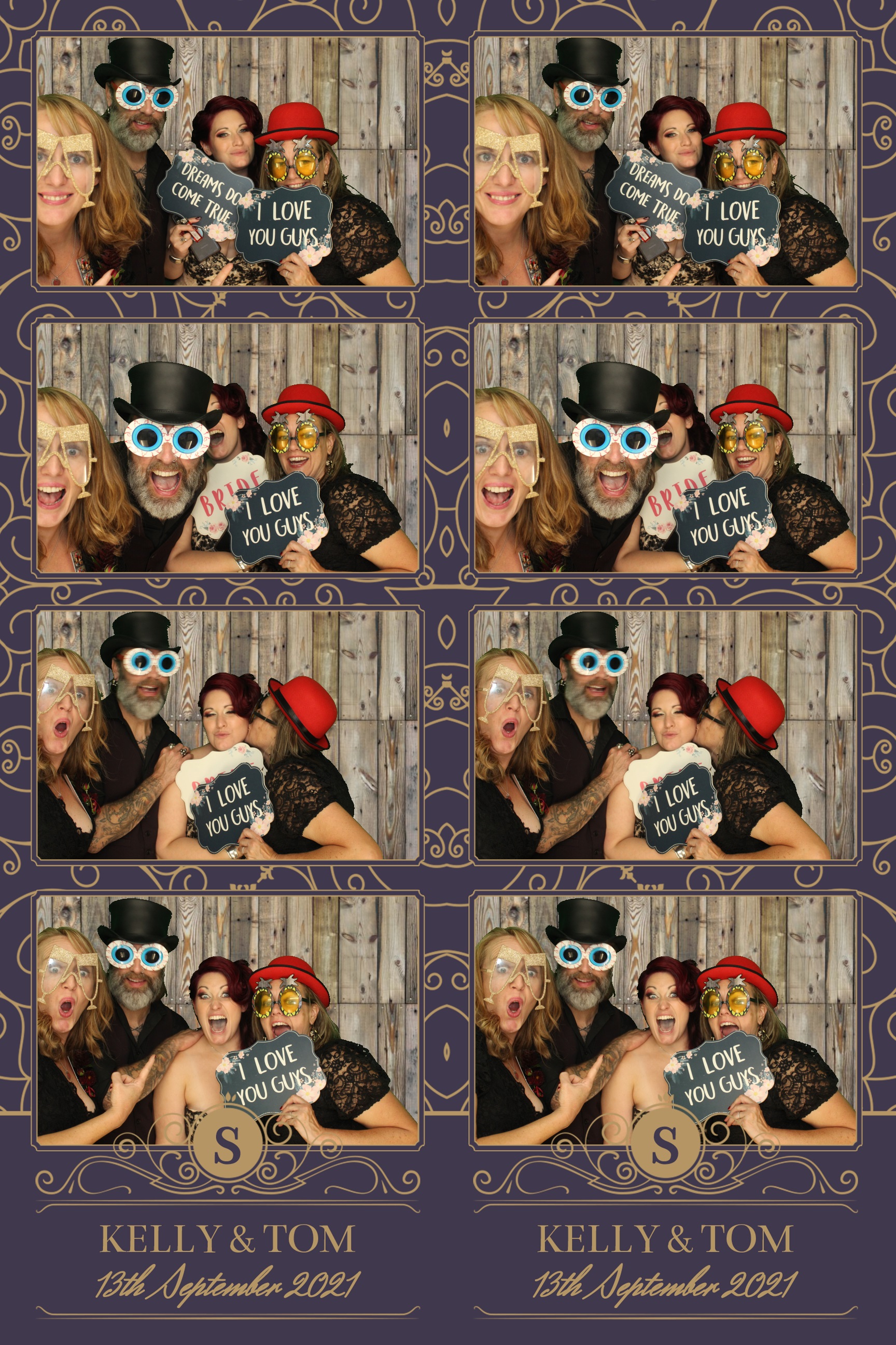 Kelly & Tom | View more photos from the event at images.mobile-photo-booth.com/u/MobilePhotoBoothUK/Kelly-Tom