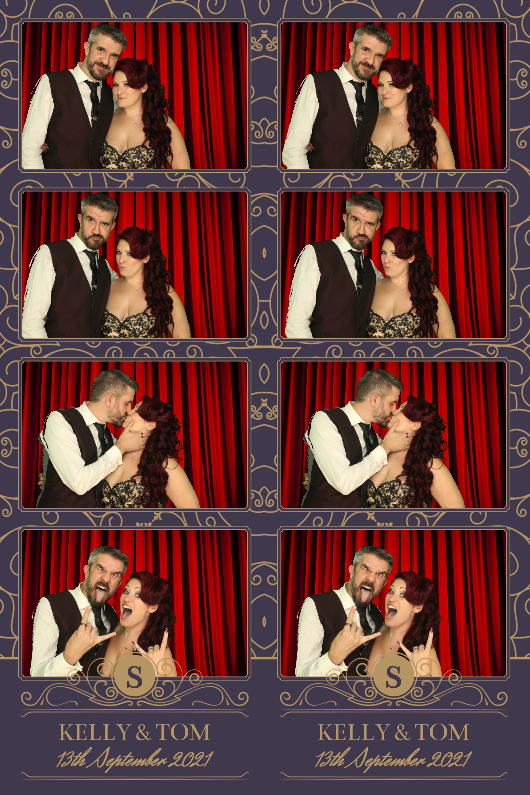Kelly & Tom | View more photos from the event at images.mobile-photo-booth.com/u/MobilePhotoBoothUK/Kelly-Tom