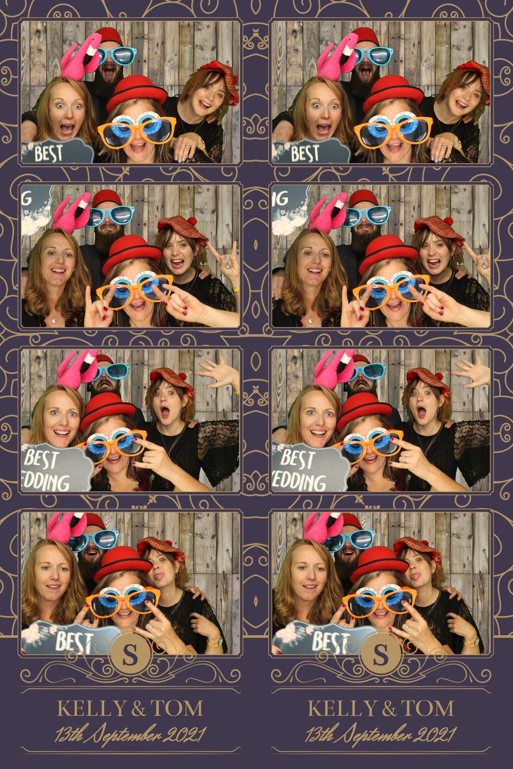 Kelly & Tom | View more photos from the event at images.mobile-photo-booth.com/u/MobilePhotoBoothUK/Kelly-Tom