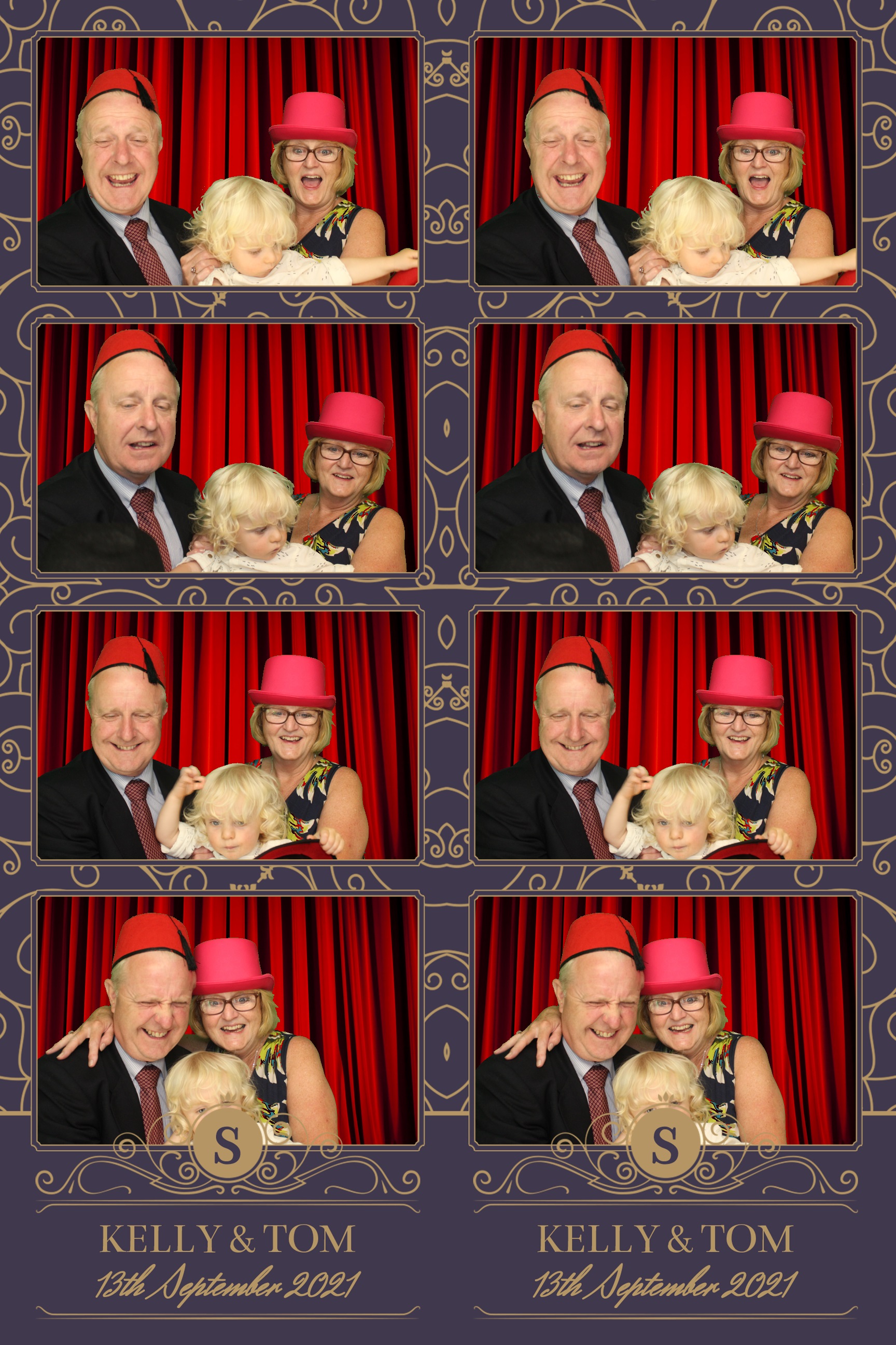 Kelly & Tom | View more photos from the event at images.mobile-photo-booth.com/u/MobilePhotoBoothUK/Kelly-Tom