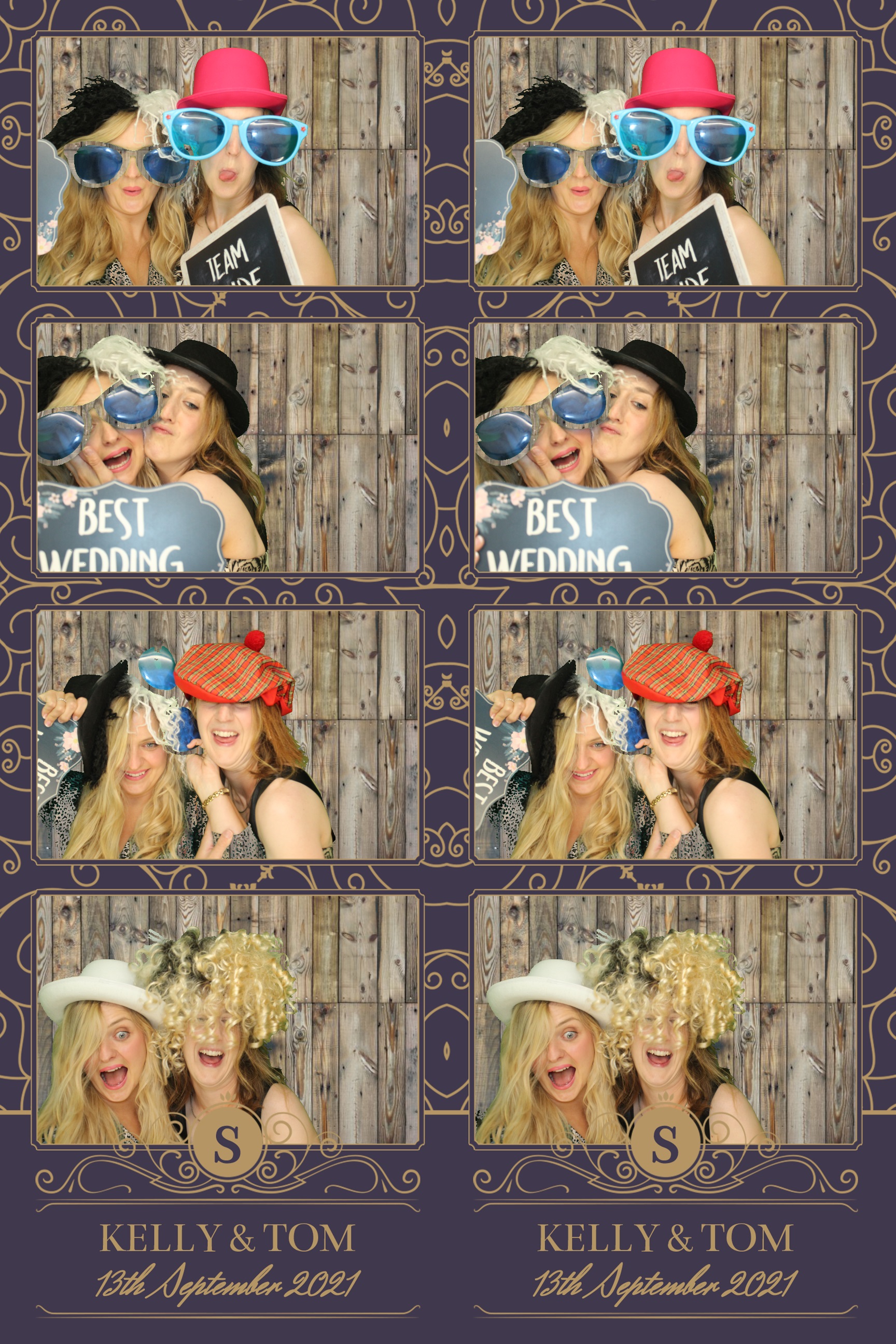 Kelly & Tom | View more photos from the event at images.mobile-photo-booth.com/u/MobilePhotoBoothUK/Kelly-Tom