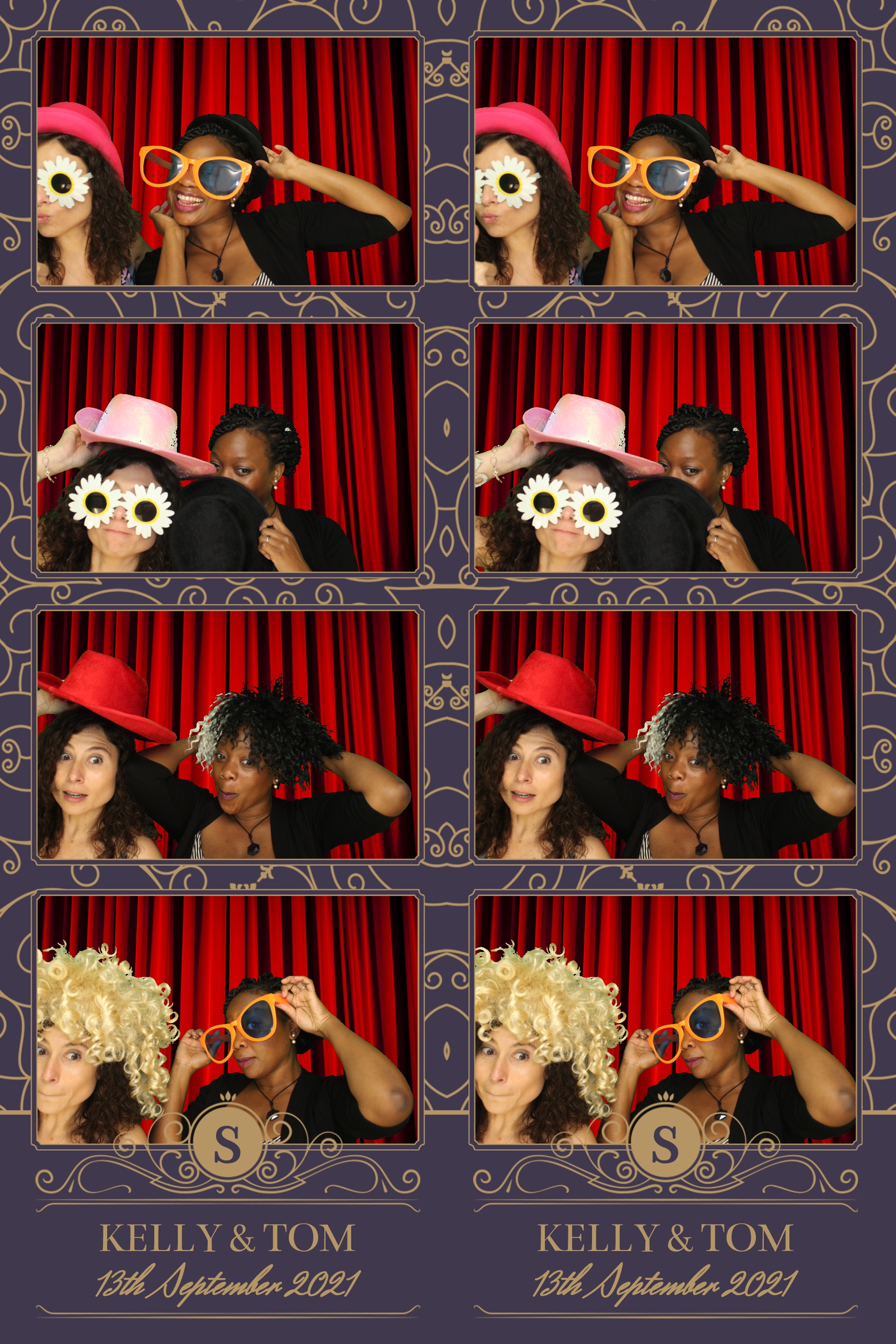 Kelly & Tom | View more photos from the event at images.mobile-photo-booth.com/u/MobilePhotoBoothUK/Kelly-Tom