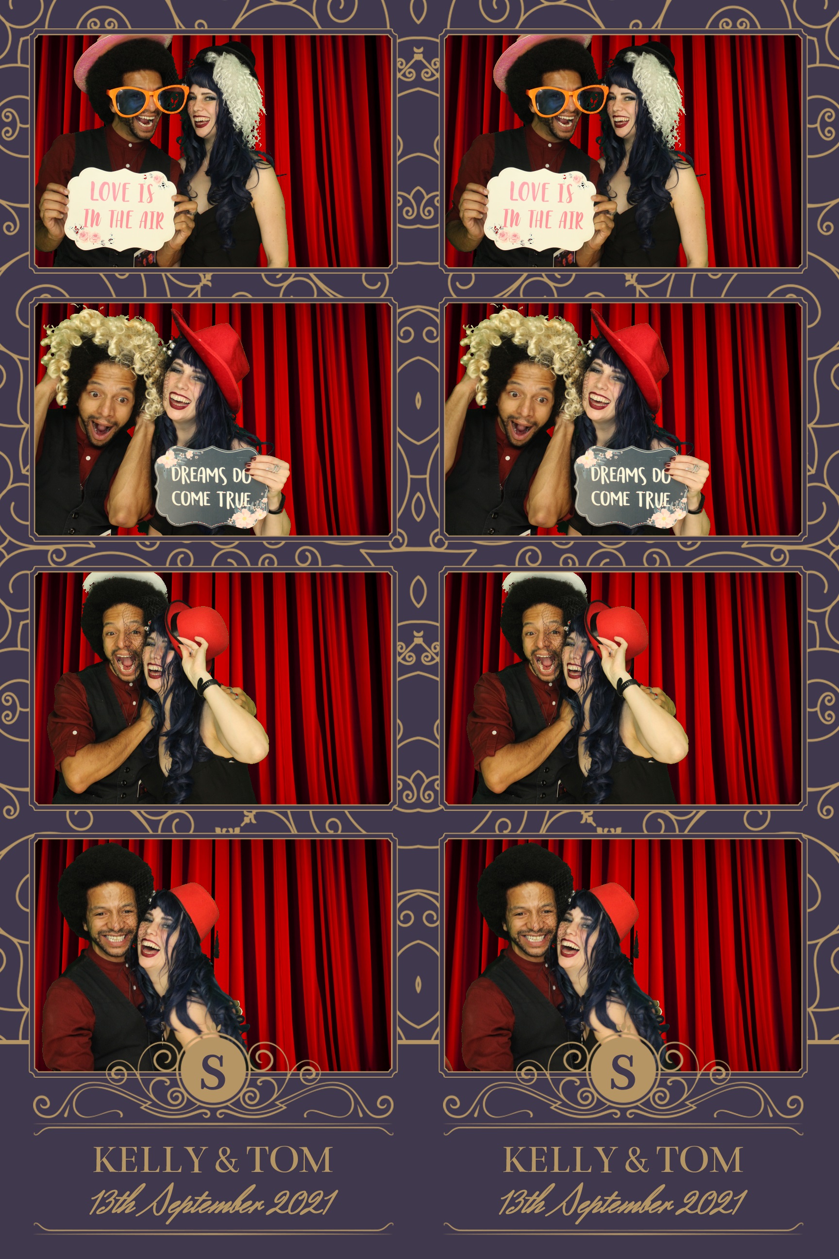 Kelly & Tom | View more photos from the event at images.mobile-photo-booth.com/u/MobilePhotoBoothUK/Kelly-Tom