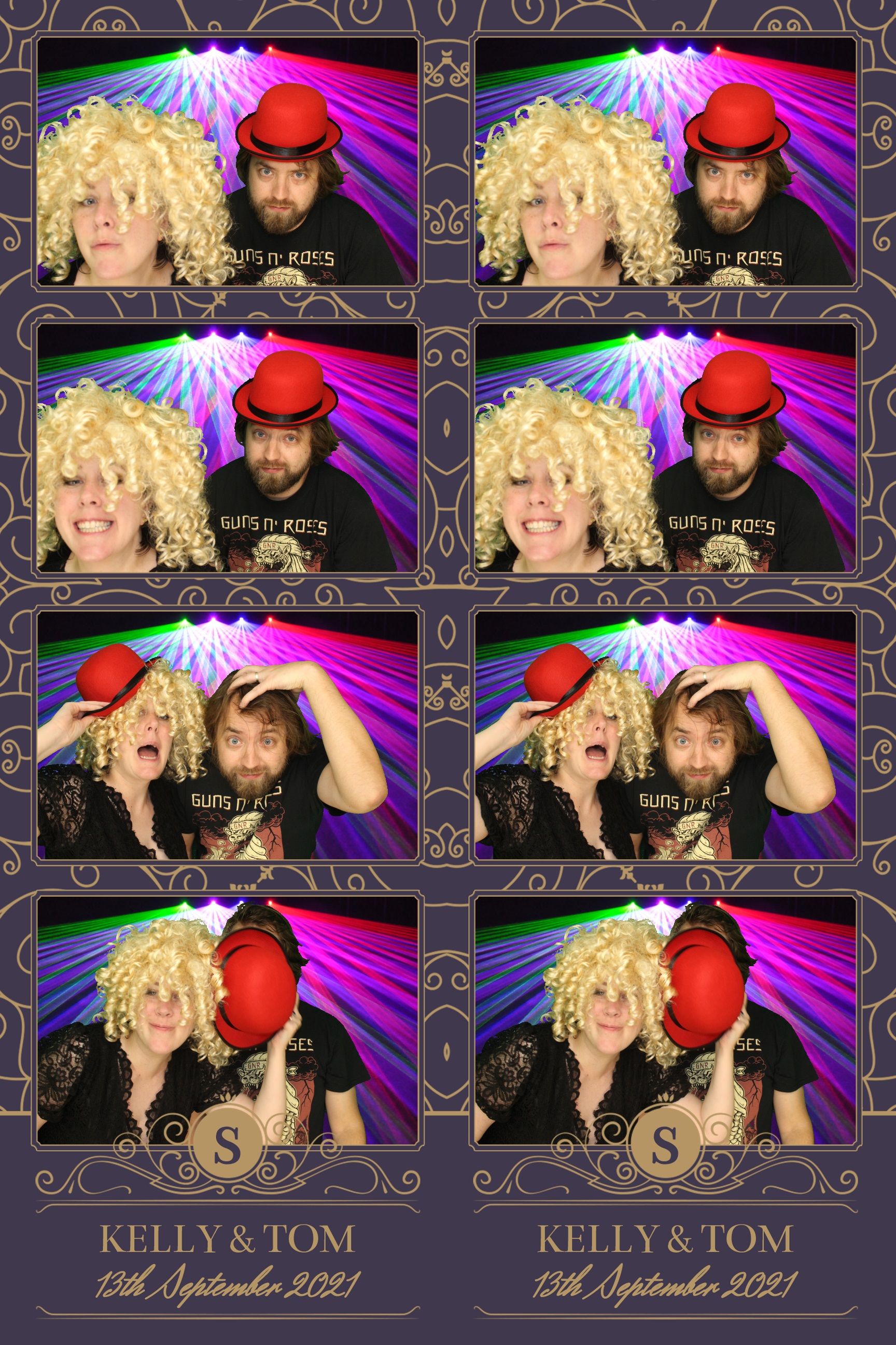 Kelly & Tom | View more photos from the event at images.mobile-photo-booth.com/u/MobilePhotoBoothUK/Kelly-Tom