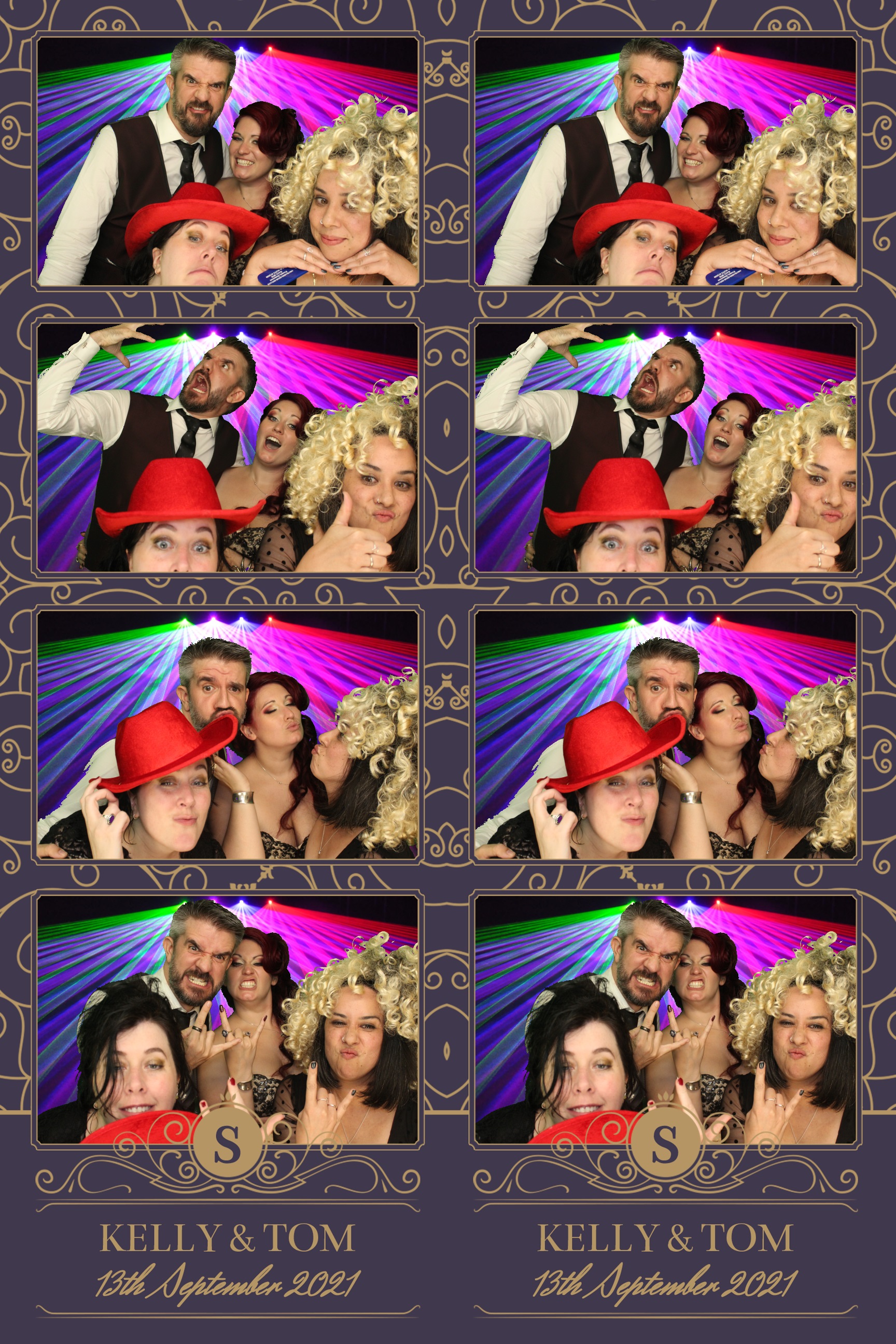 Kelly & Tom | View more photos from the event at images.mobile-photo-booth.com/u/MobilePhotoBoothUK/Kelly-Tom