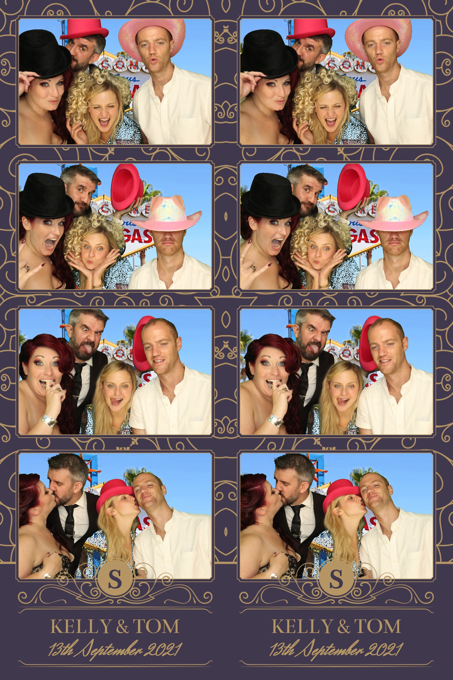 Kelly & Tom | View more photos from the event at images.mobile-photo-booth.com/u/MobilePhotoBoothUK/Kelly-Tom