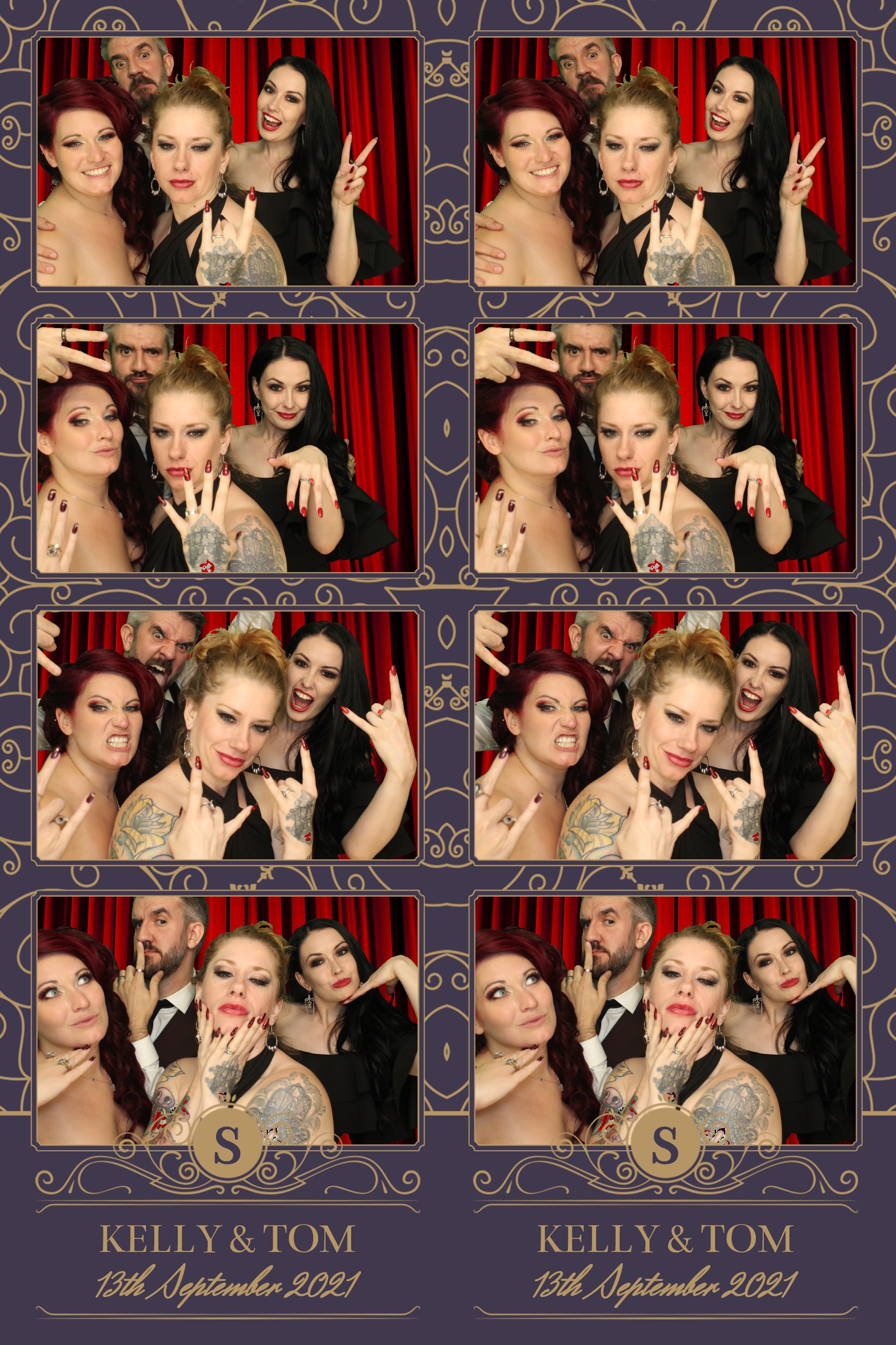 Kelly & Tom | View more photos from the event at images.mobile-photo-booth.com/u/MobilePhotoBoothUK/Kelly-Tom