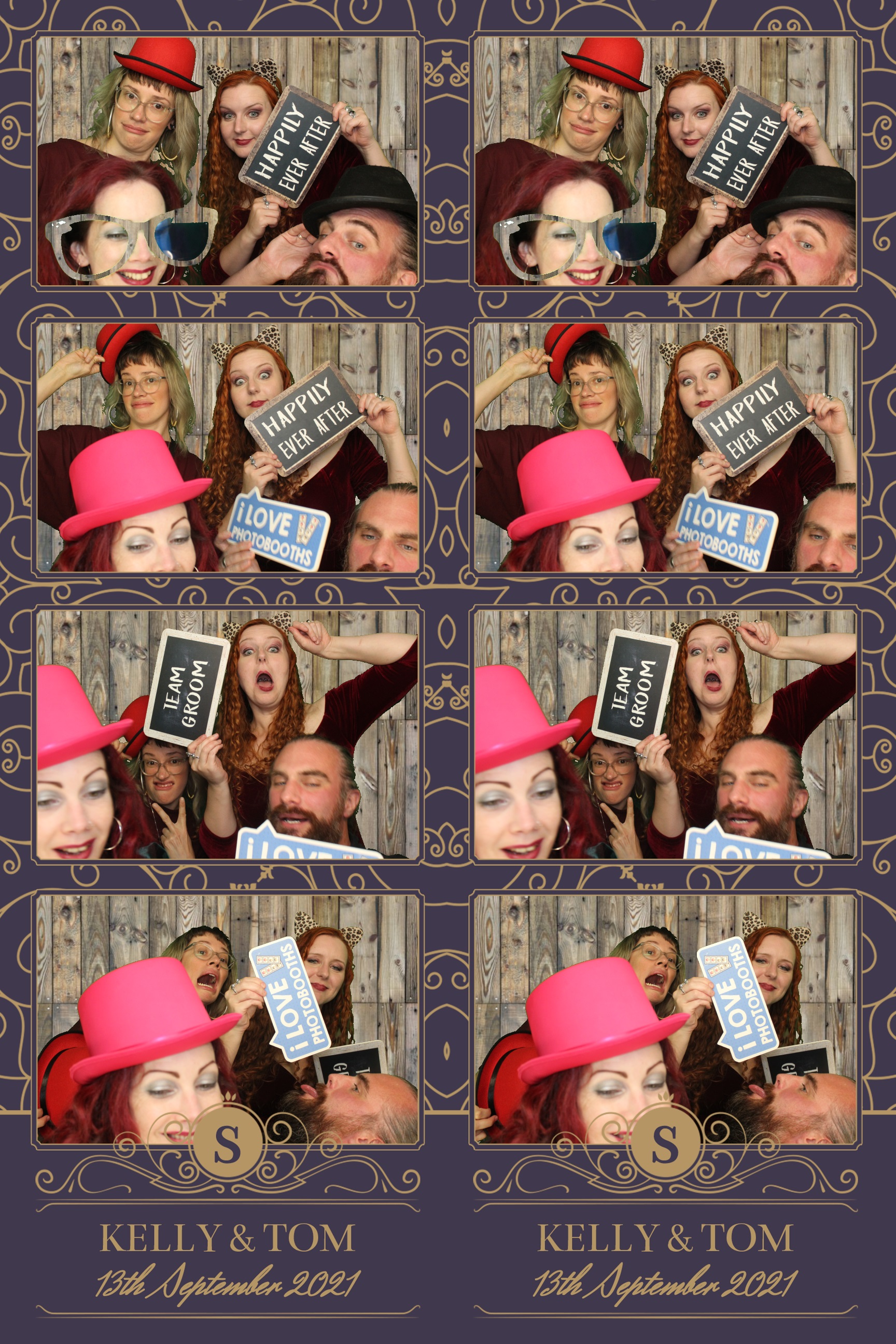 Kelly & Tom | View more photos from the event at images.mobile-photo-booth.com/u/MobilePhotoBoothUK/Kelly-Tom