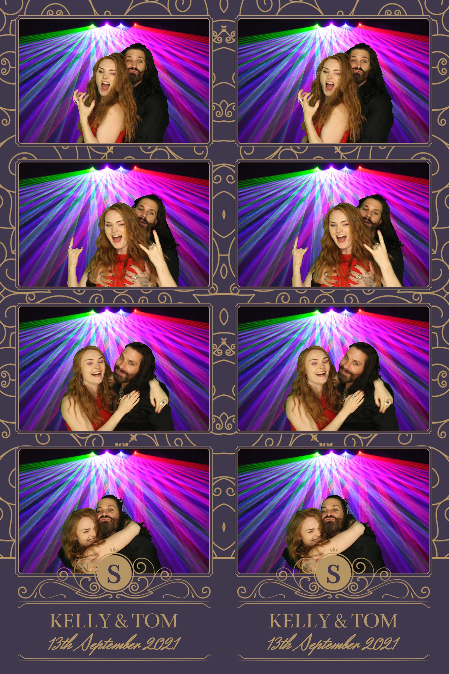 Kelly & Tom | View more photos from the event at images.mobile-photo-booth.com/u/MobilePhotoBoothUK/Kelly-Tom