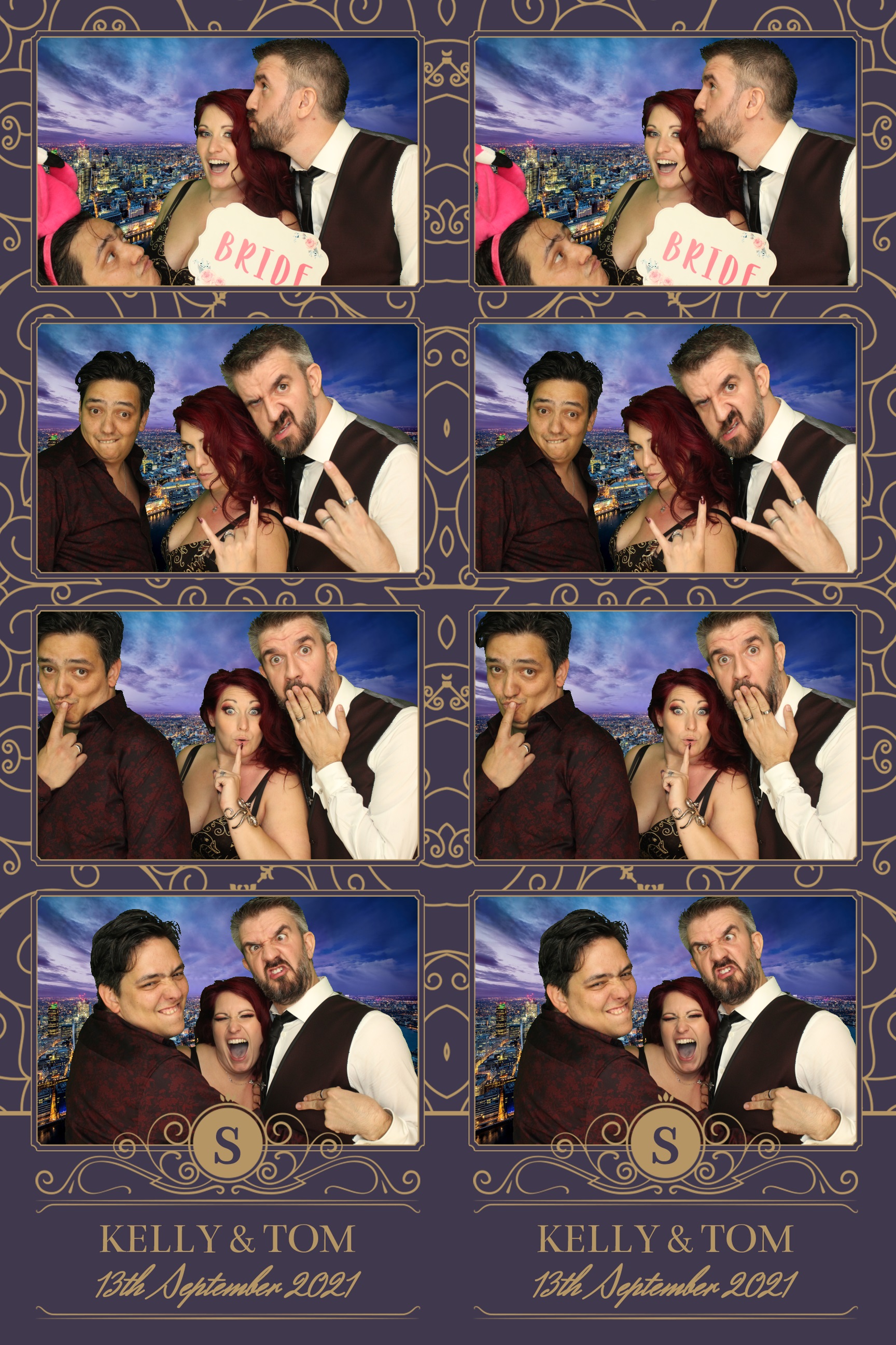 Kelly & Tom | View more photos from the event at images.mobile-photo-booth.com/u/MobilePhotoBoothUK/Kelly-Tom