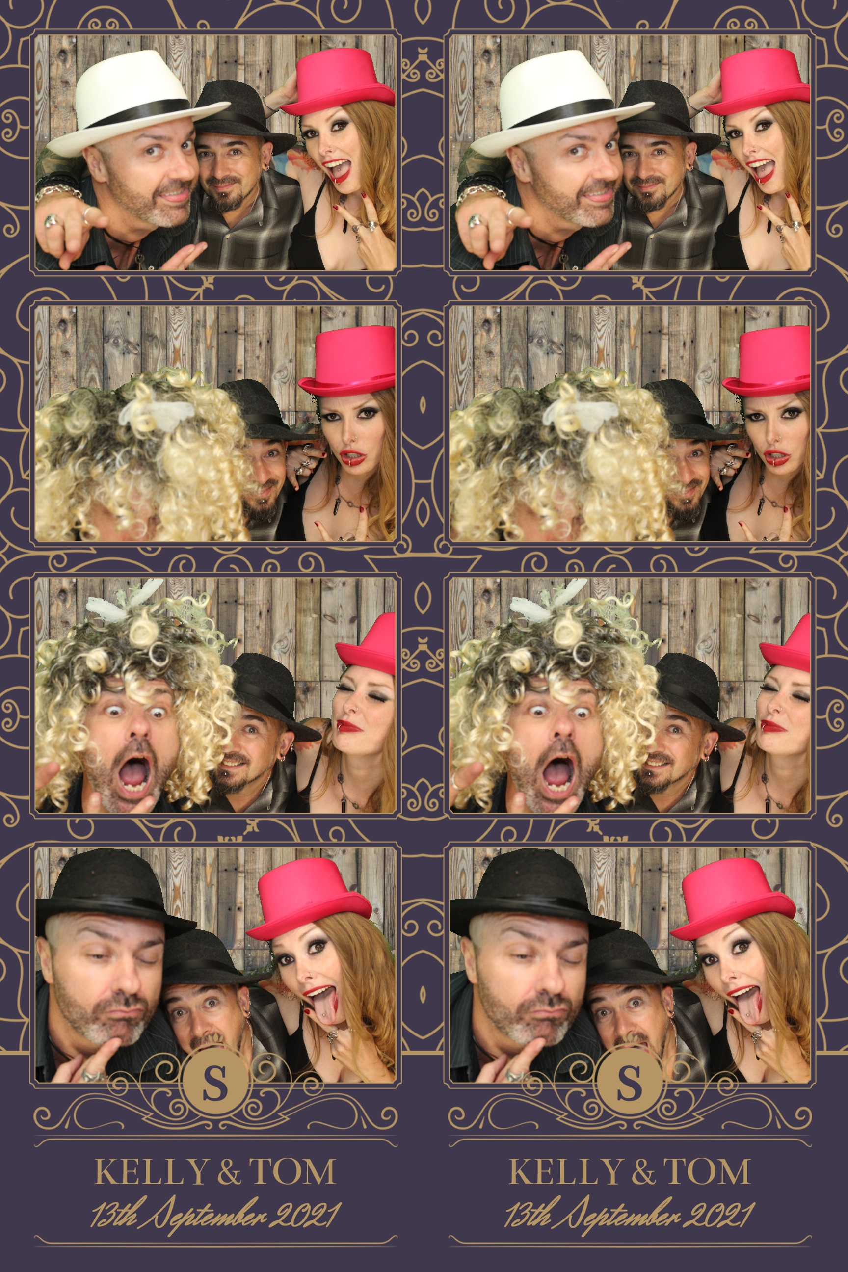 Kelly & Tom | View more photos from the event at images.mobile-photo-booth.com/u/MobilePhotoBoothUK/Kelly-Tom