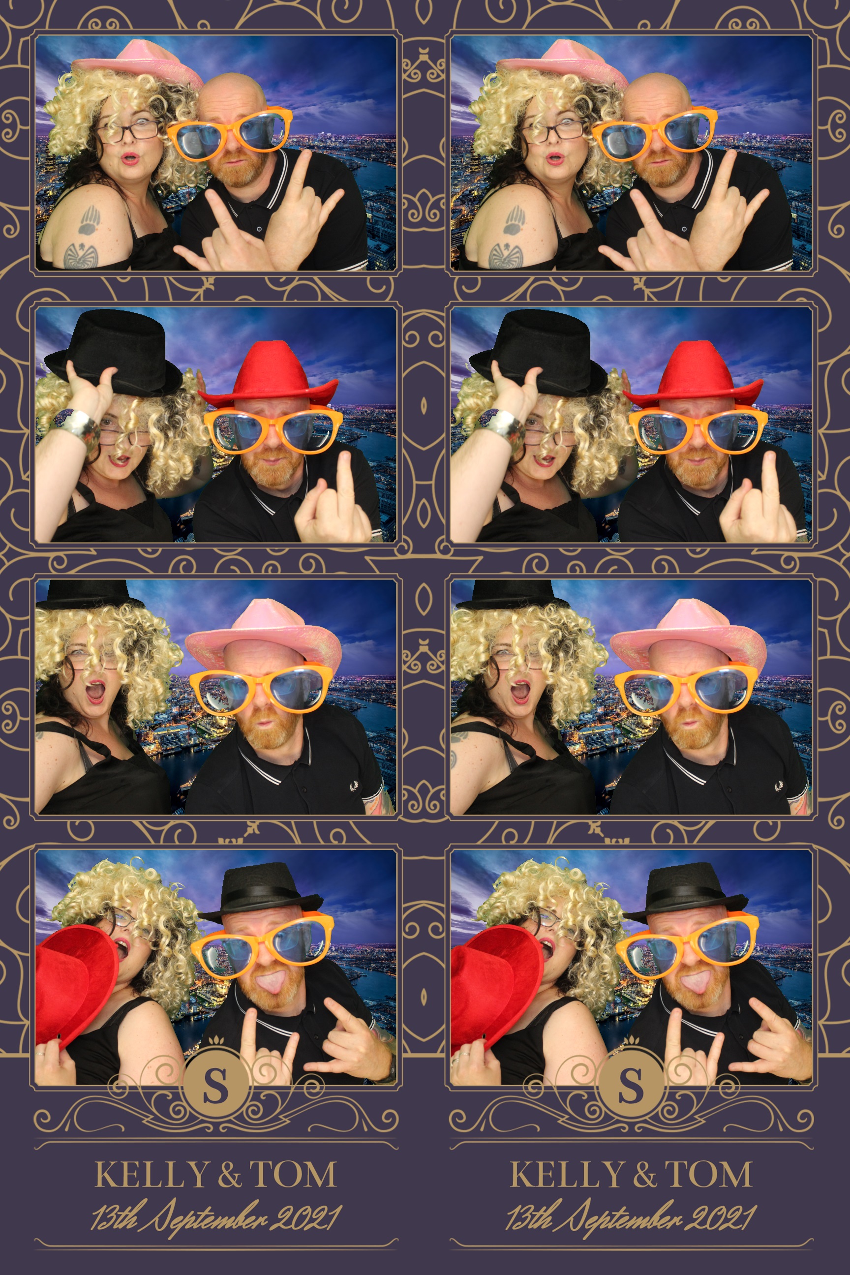 Kelly & Tom | View more photos from the event at images.mobile-photo-booth.com/u/MobilePhotoBoothUK/Kelly-Tom