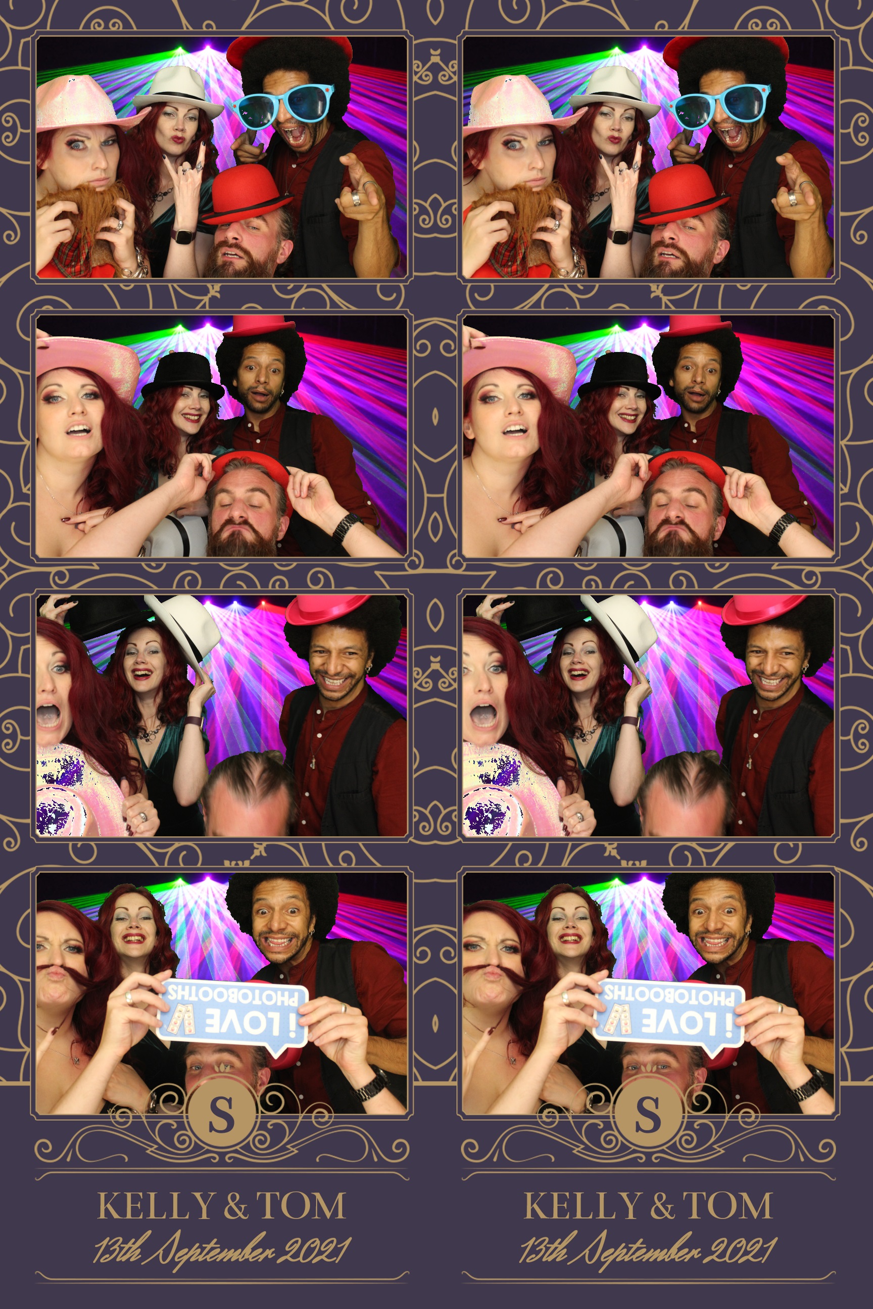 Kelly & Tom | View more photos from the event at images.mobile-photo-booth.com/u/MobilePhotoBoothUK/Kelly-Tom