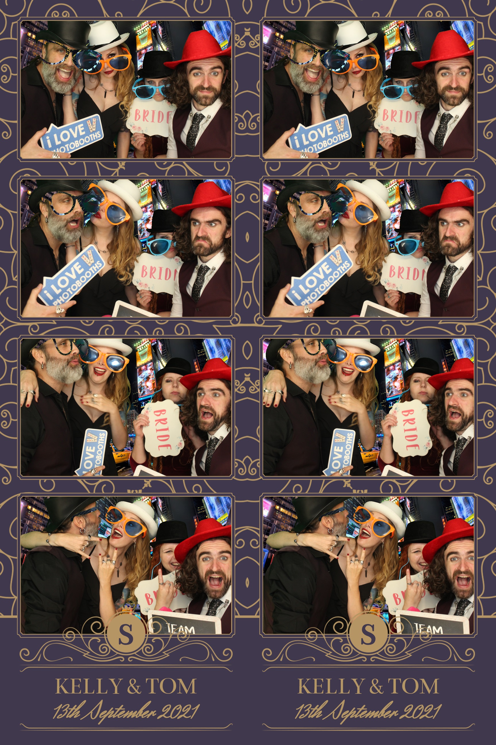 Kelly & Tom | View more photos from the event at images.mobile-photo-booth.com/u/MobilePhotoBoothUK/Kelly-Tom