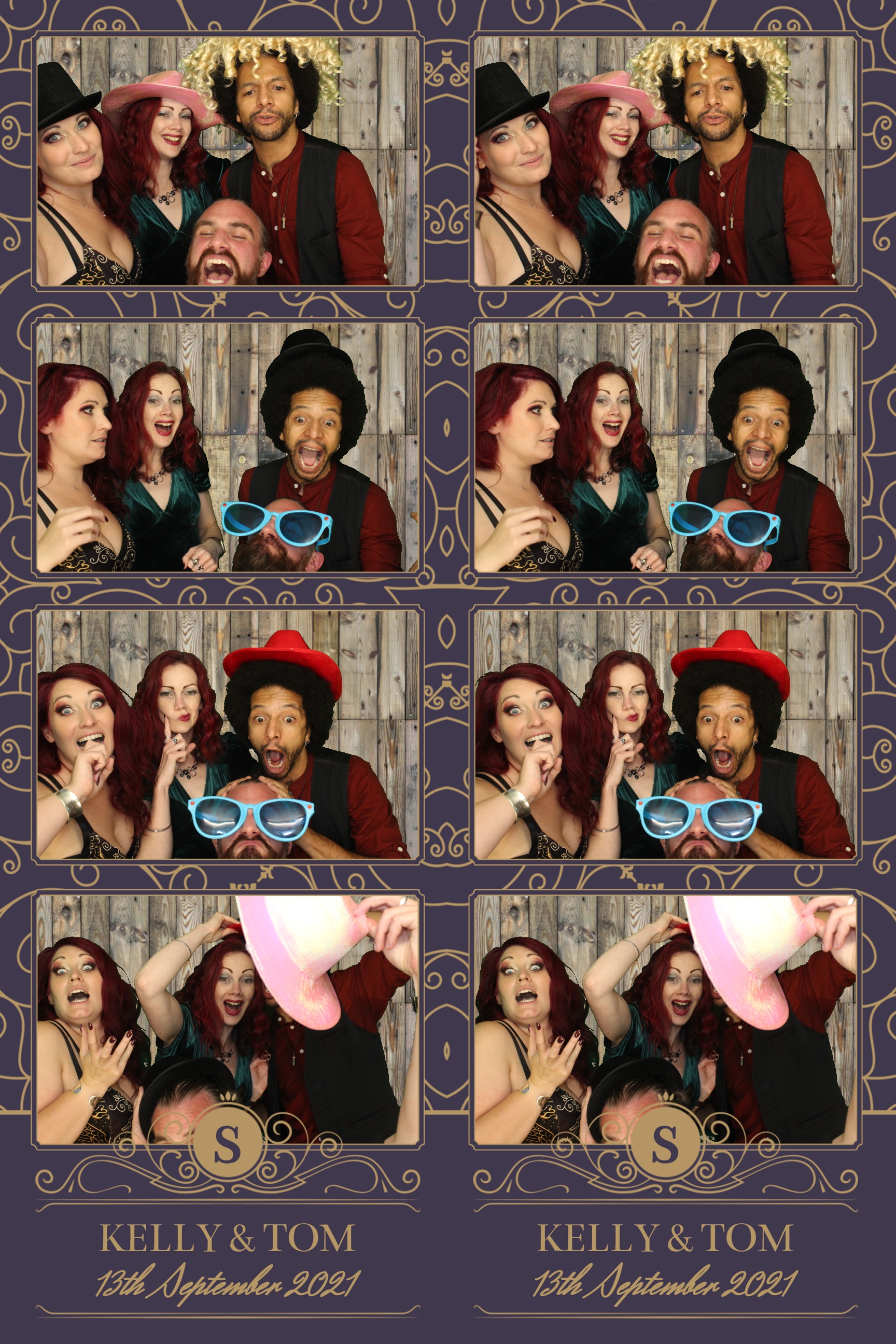 Kelly & Tom | View more photos from the event at images.mobile-photo-booth.com/u/MobilePhotoBoothUK/Kelly-Tom