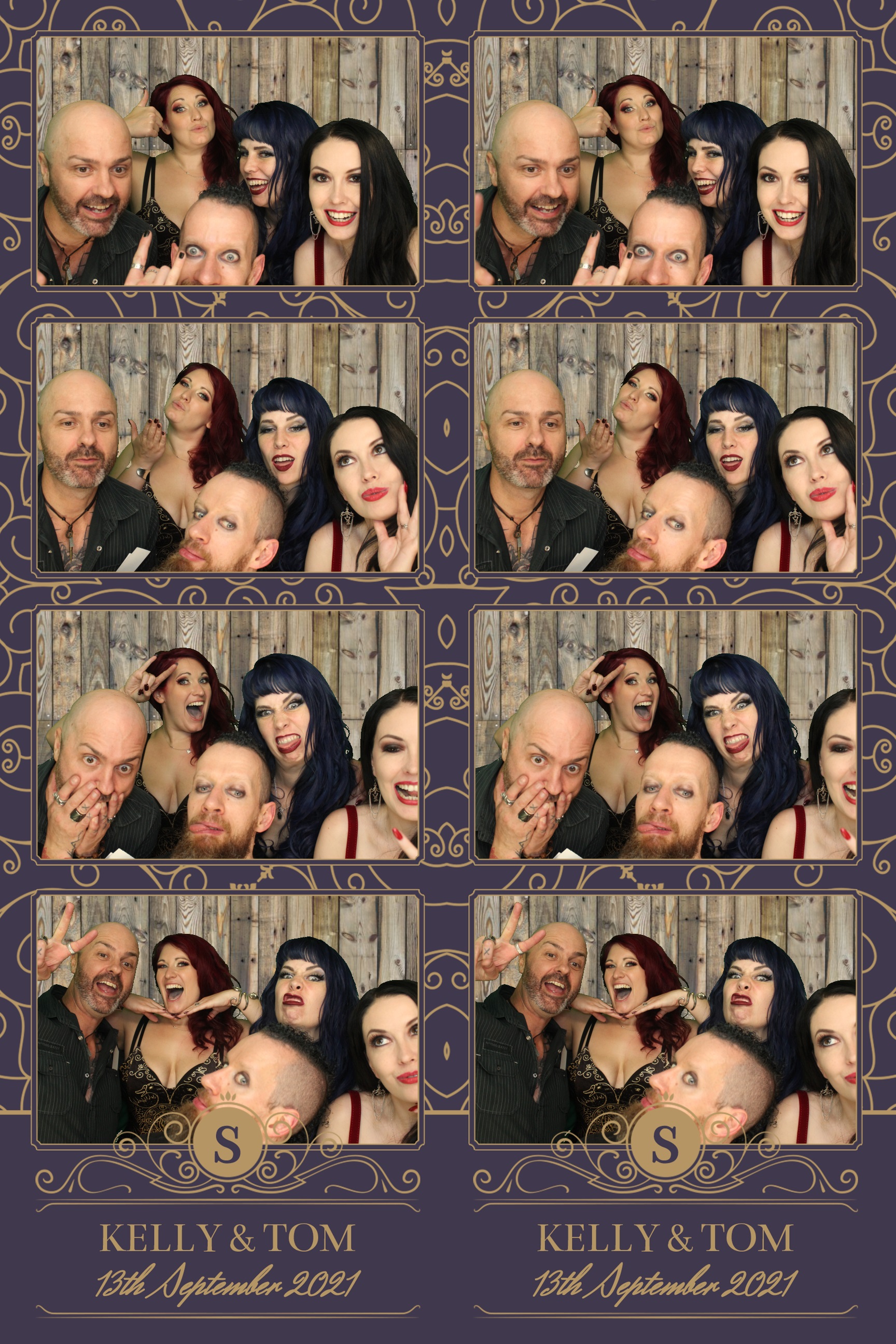 Kelly & Tom | View more photos from the event at images.mobile-photo-booth.com/u/MobilePhotoBoothUK/Kelly-Tom