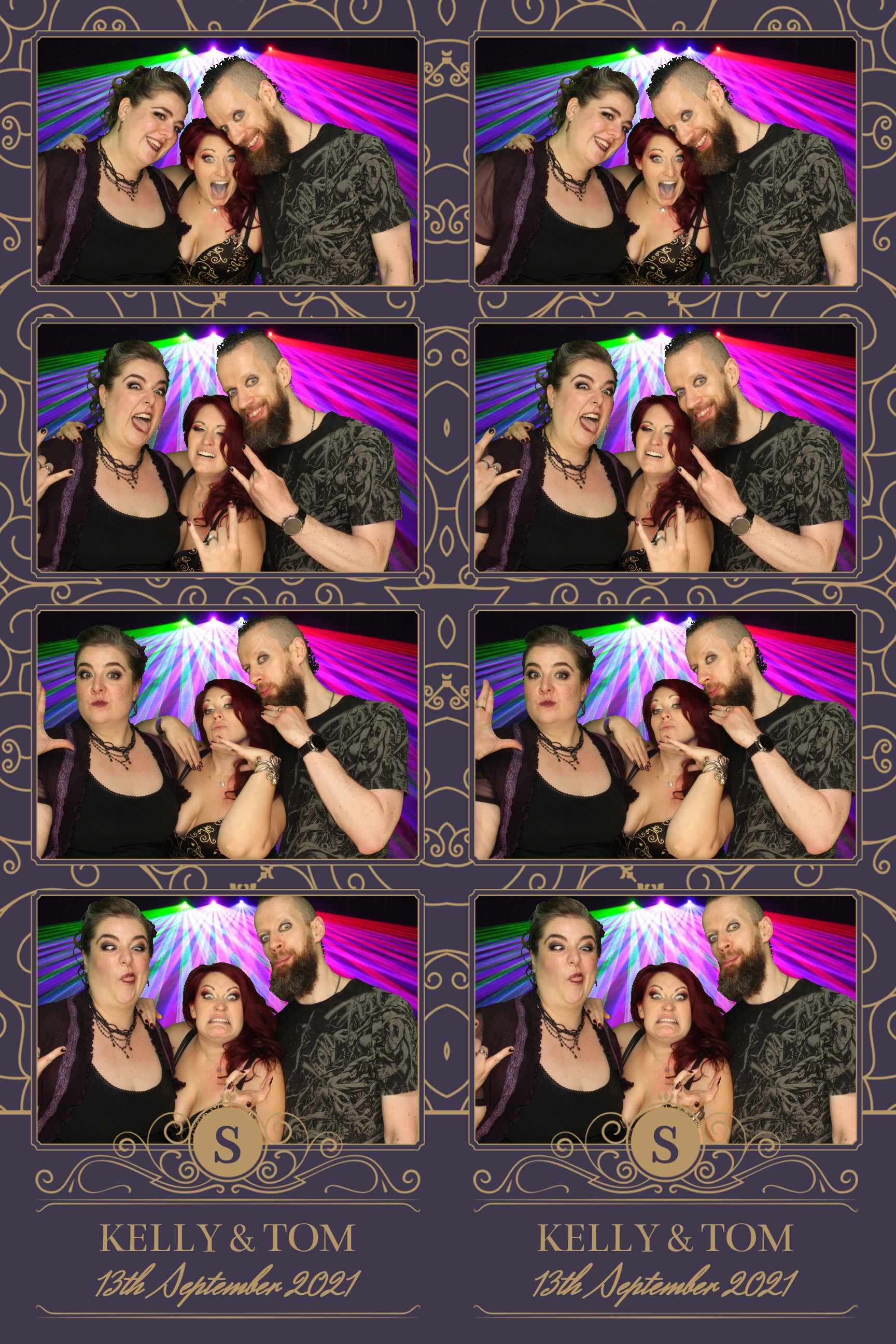 Kelly & Tom | View more photos from the event at images.mobile-photo-booth.com/u/MobilePhotoBoothUK/Kelly-Tom