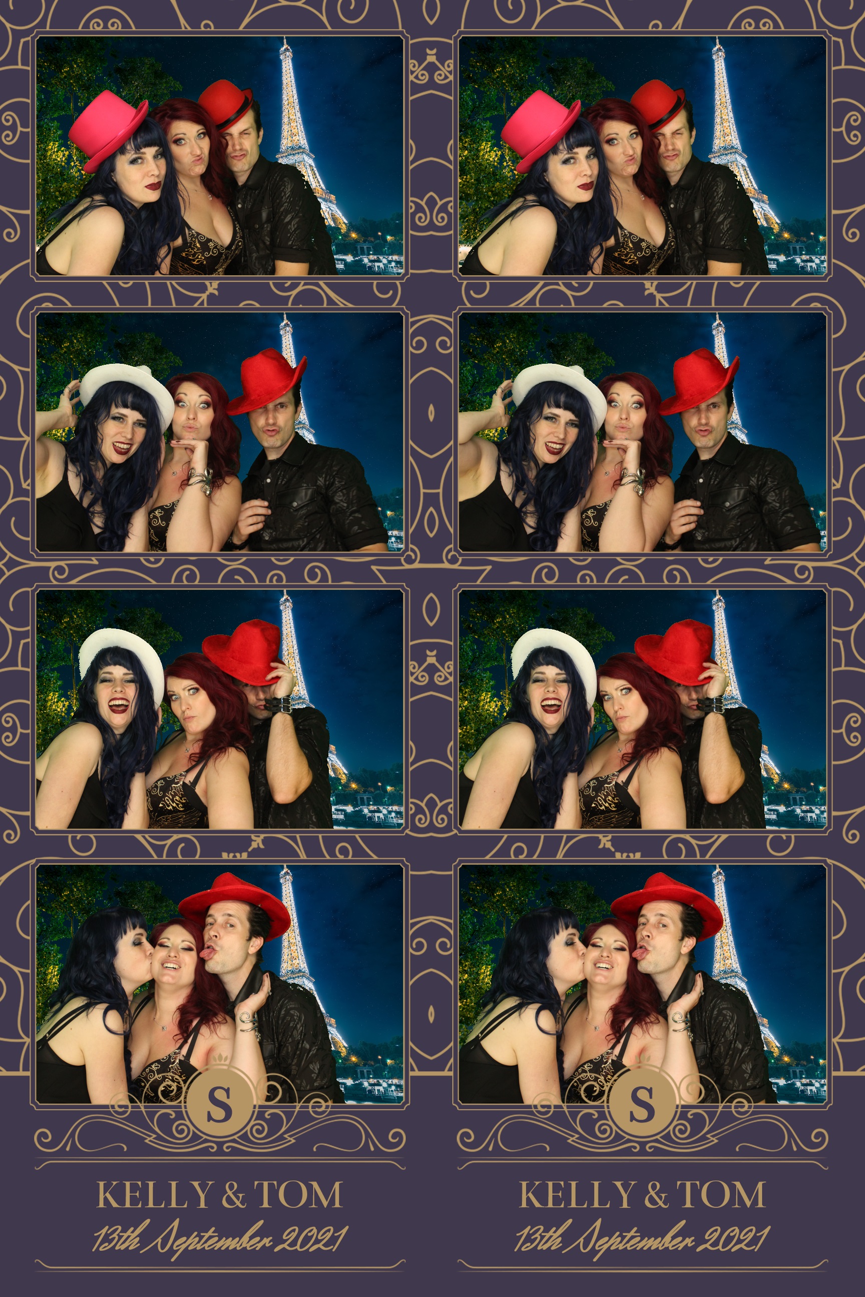 Kelly & Tom | View more photos from the event at images.mobile-photo-booth.com/u/MobilePhotoBoothUK/Kelly-Tom