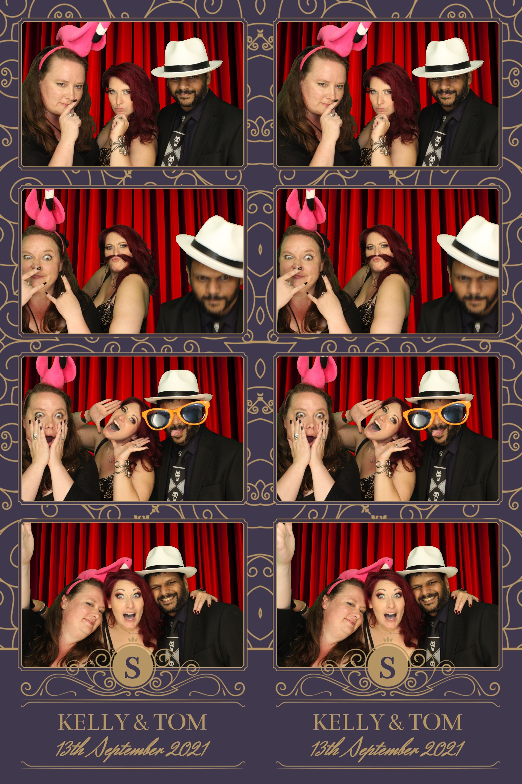 Kelly & Tom | View more photos from the event at images.mobile-photo-booth.com/u/MobilePhotoBoothUK/Kelly-Tom