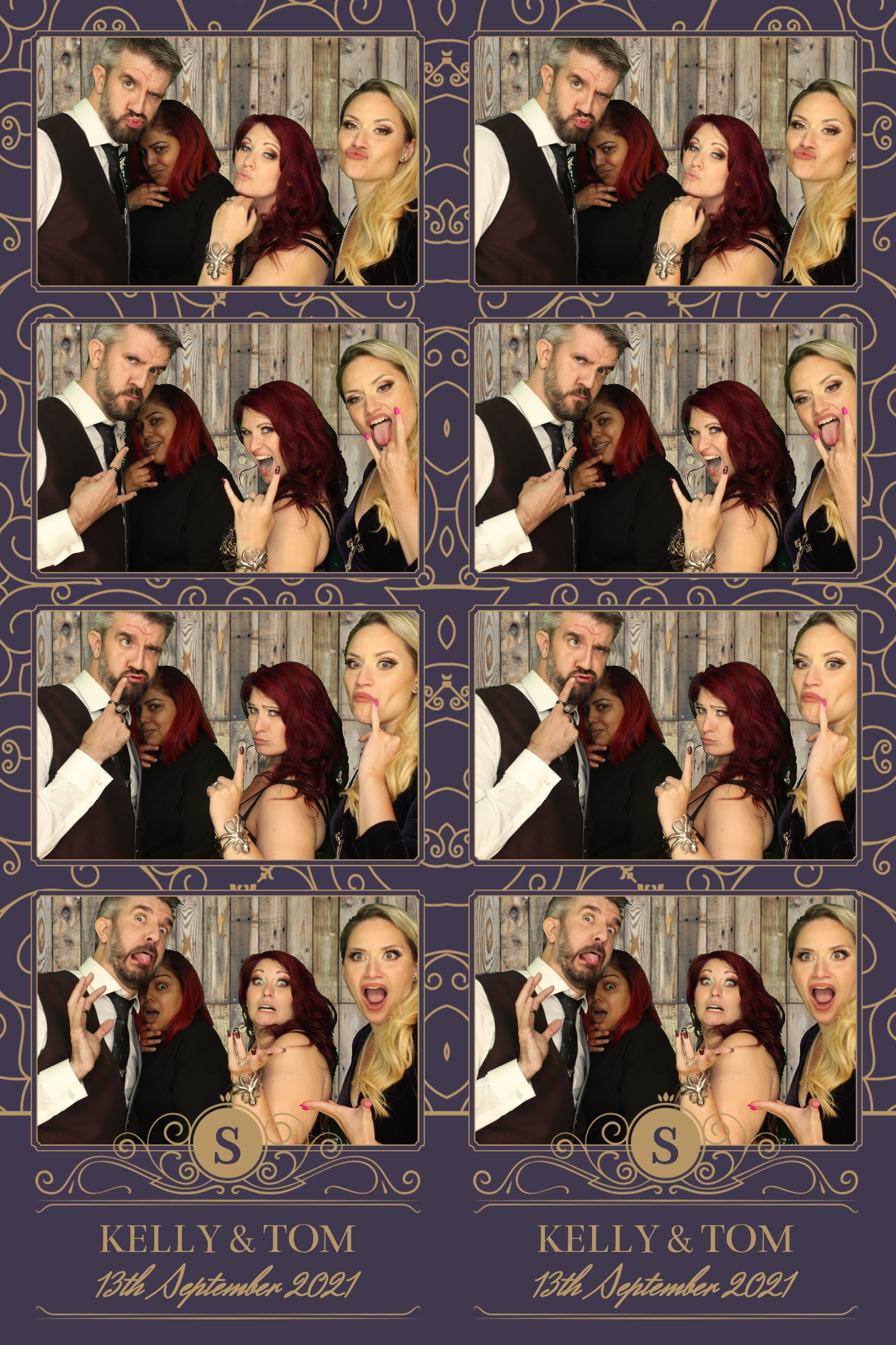 Kelly & Tom | View more photos from the event at images.mobile-photo-booth.com/u/MobilePhotoBoothUK/Kelly-Tom