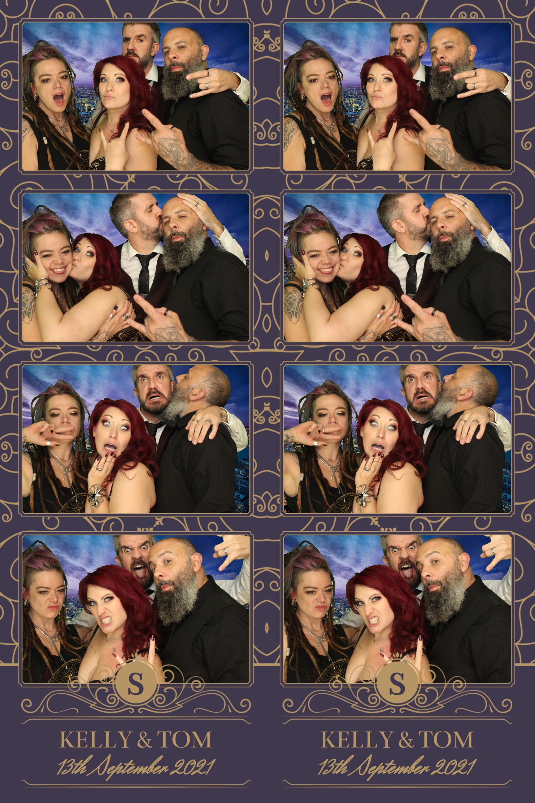 Kelly & Tom | View more photos from the event at images.mobile-photo-booth.com/u/MobilePhotoBoothUK/Kelly-Tom