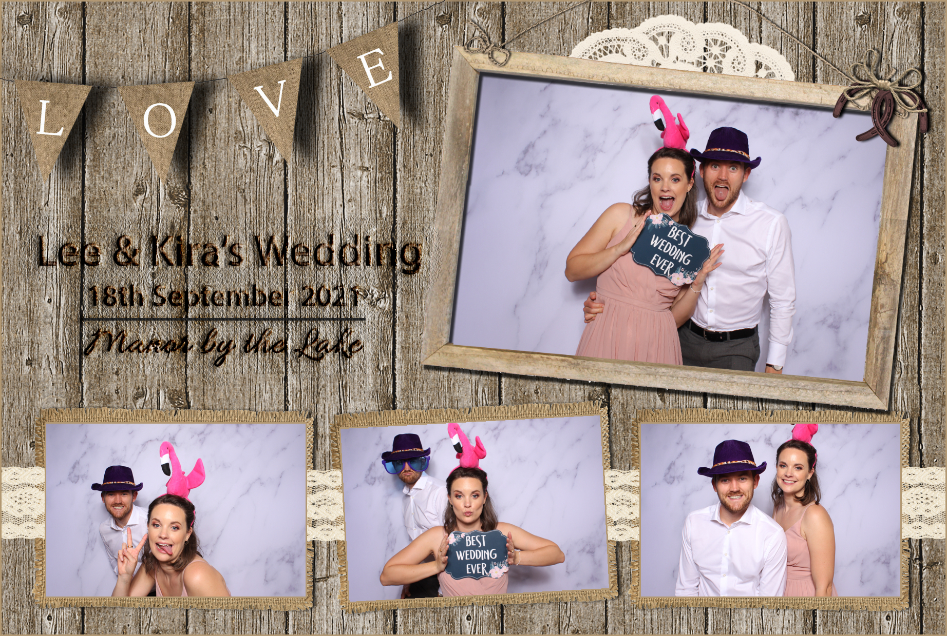 Lee & Kira | View more photos from the event at images.mobile-photo-booth.com/u/MobilePhotoBoothUK/Lee-Kira