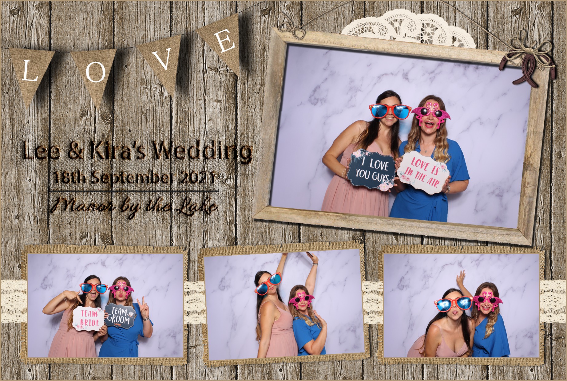 Lee & Kira | View more photos from the event at images.mobile-photo-booth.com/u/MobilePhotoBoothUK/Lee-Kira