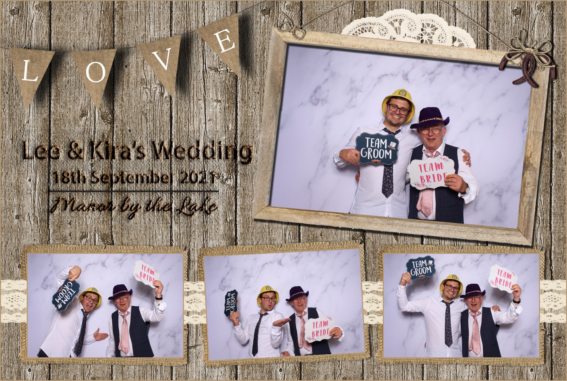 Lee & Kira | View more photos from the event at images.mobile-photo-booth.com/u/MobilePhotoBoothUK/Lee-Kira