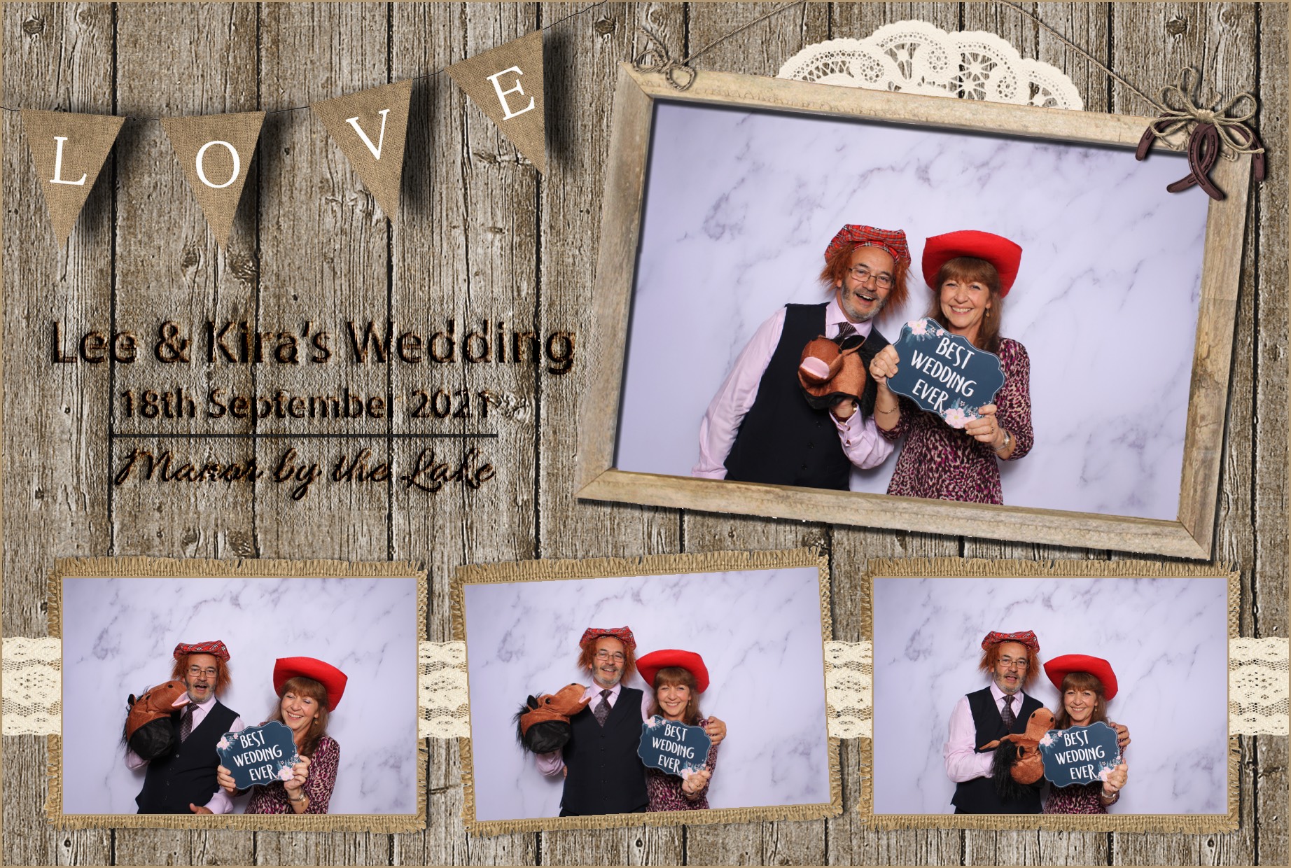 Lee & Kira | View more photos from the event at images.mobile-photo-booth.com/u/MobilePhotoBoothUK/Lee-Kira