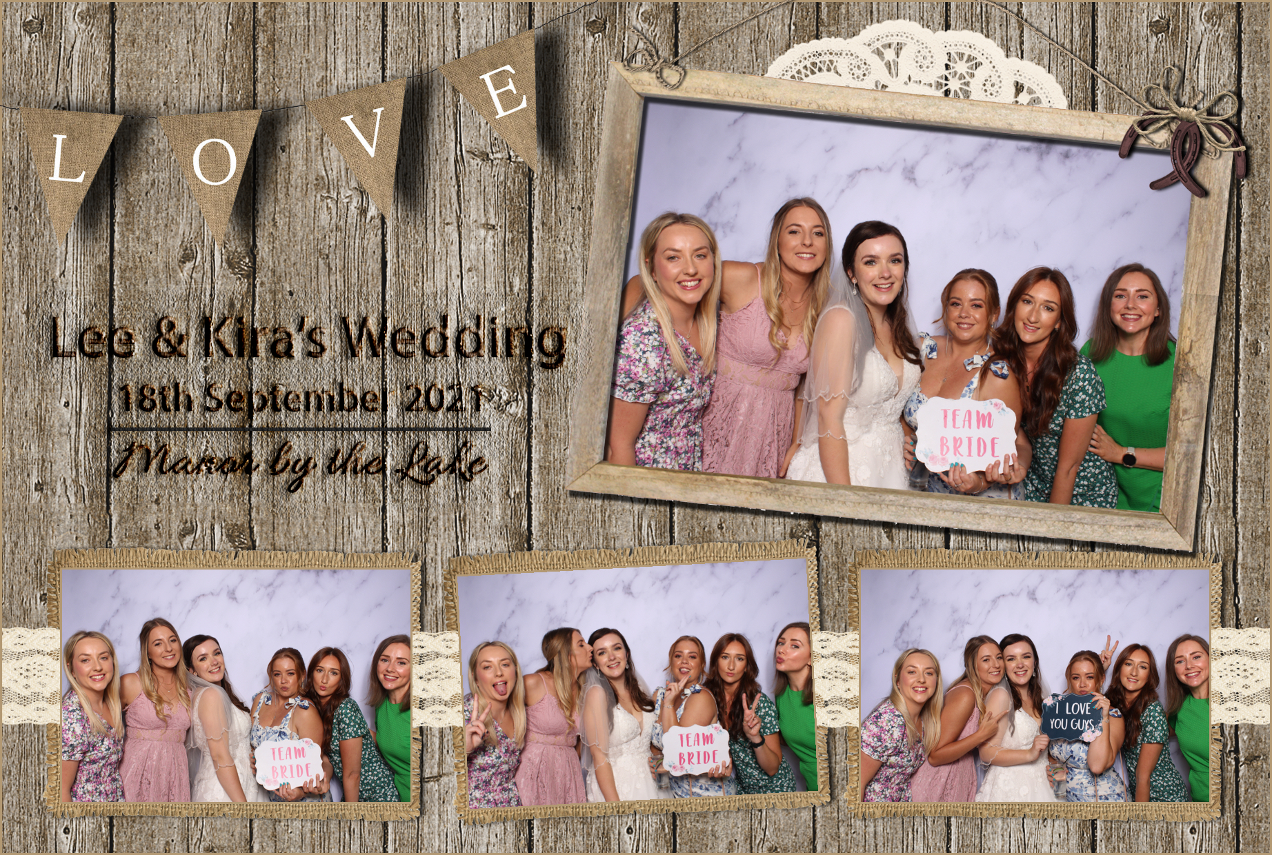 Lee & Kira | View more photos from the event at images.mobile-photo-booth.com/u/MobilePhotoBoothUK/Lee-Kira