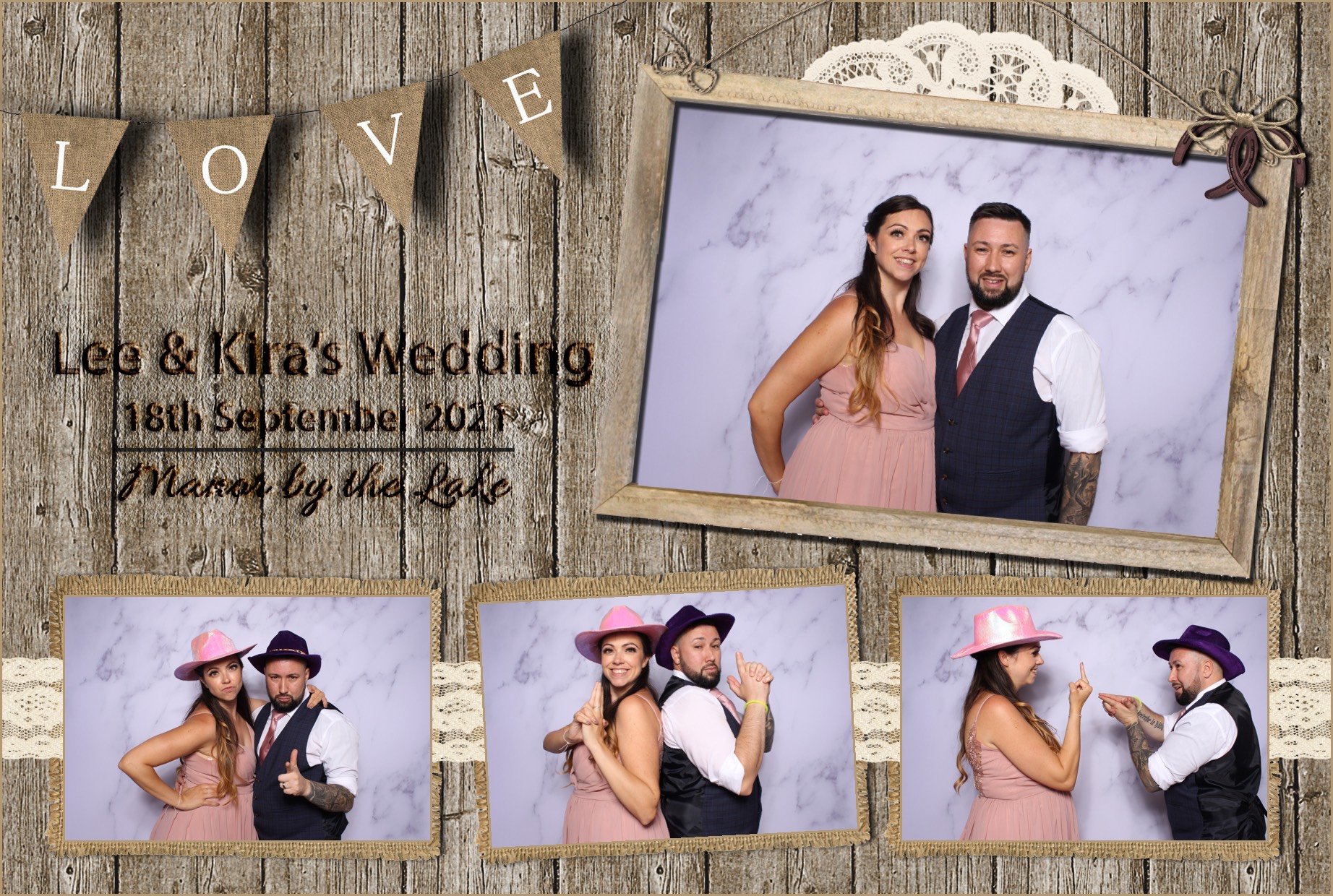 Lee & Kira | View more photos from the event at images.mobile-photo-booth.com/u/MobilePhotoBoothUK/Lee-Kira