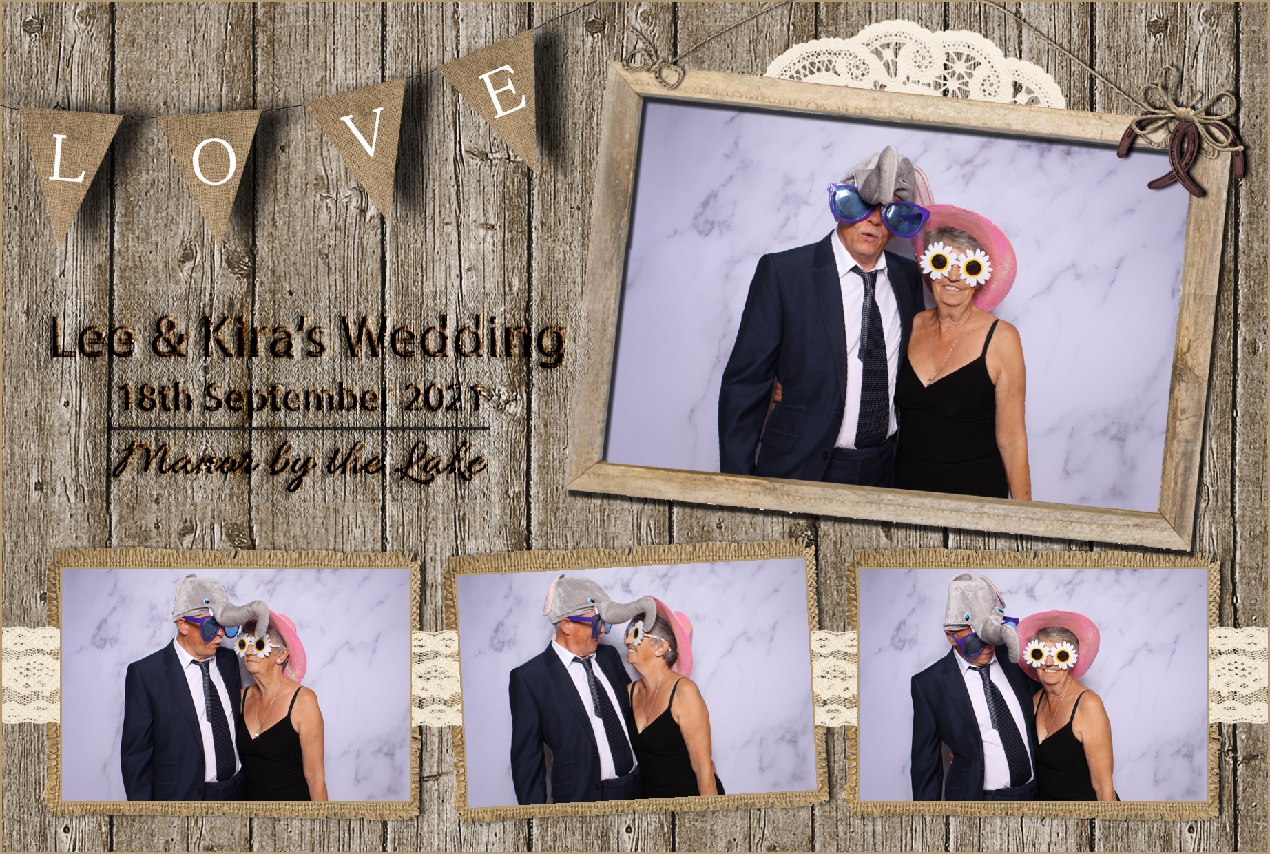 Lee & Kira | View more photos from the event at images.mobile-photo-booth.com/u/MobilePhotoBoothUK/Lee-Kira