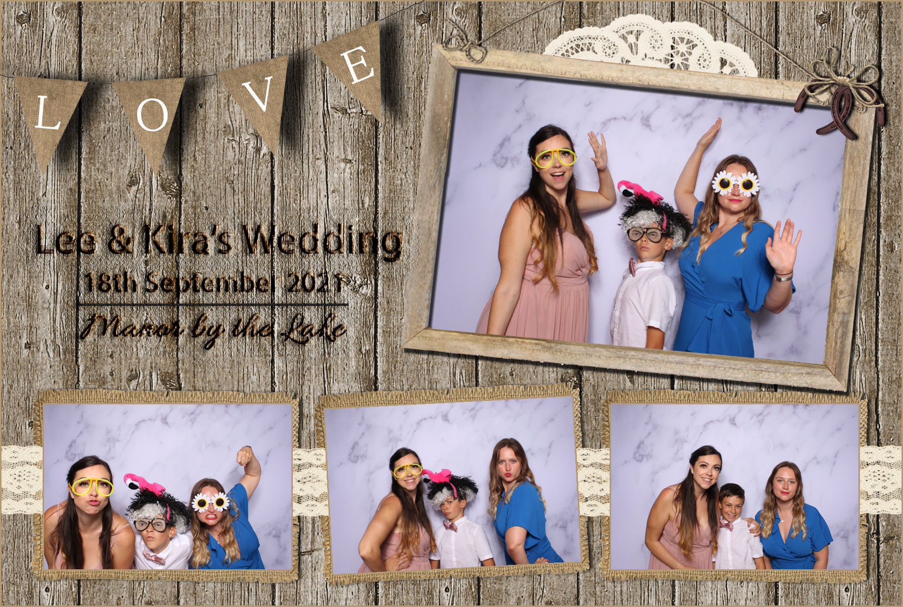 Lee & Kira | View more photos from the event at images.mobile-photo-booth.com/u/MobilePhotoBoothUK/Lee-Kira