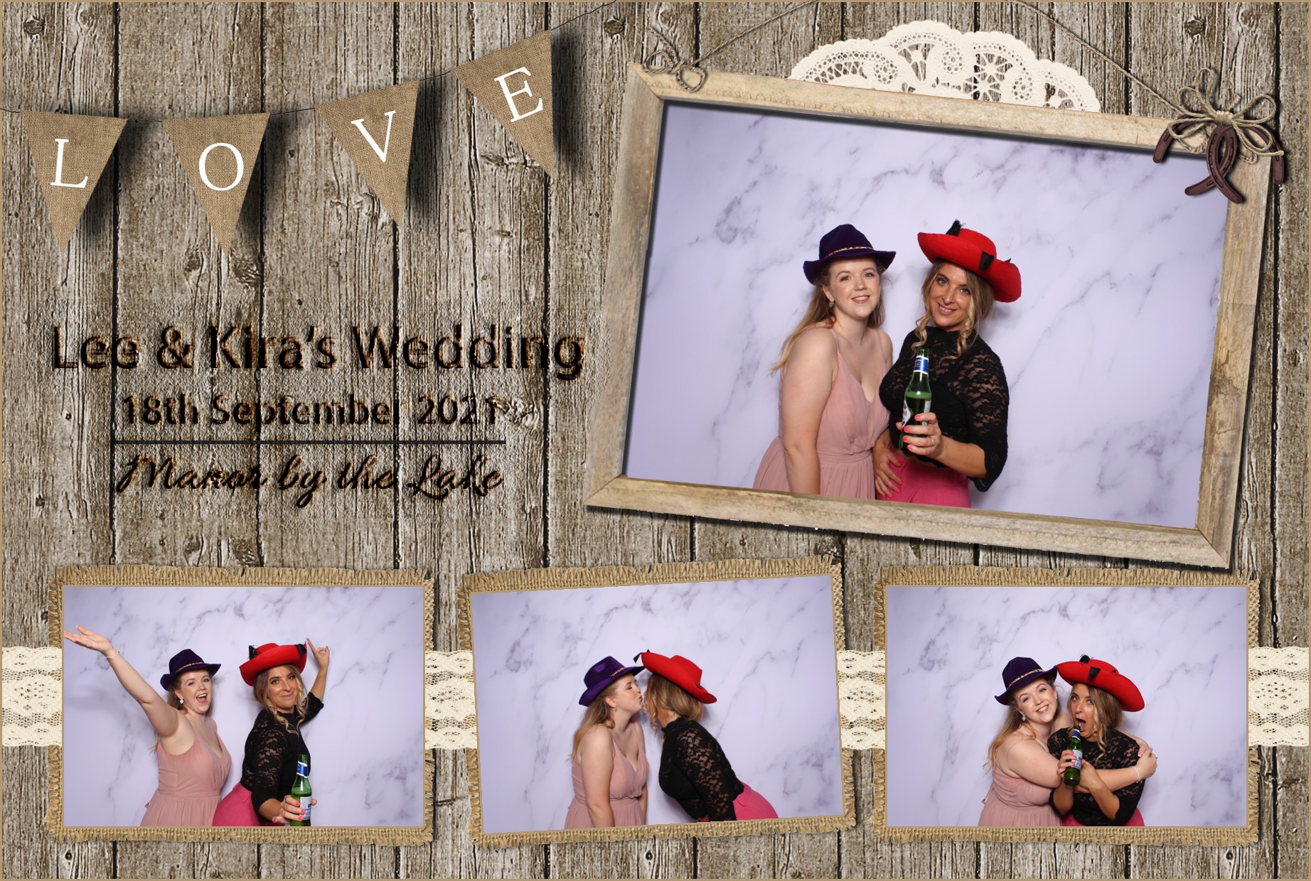 Lee & Kira | View more photos from the event at images.mobile-photo-booth.com/u/MobilePhotoBoothUK/Lee-Kira